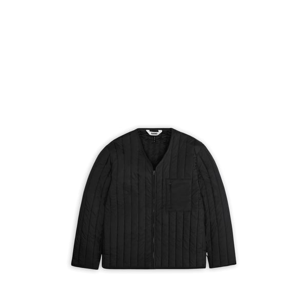 Veste matelassée à encolure V Veste matelassée à encolure V