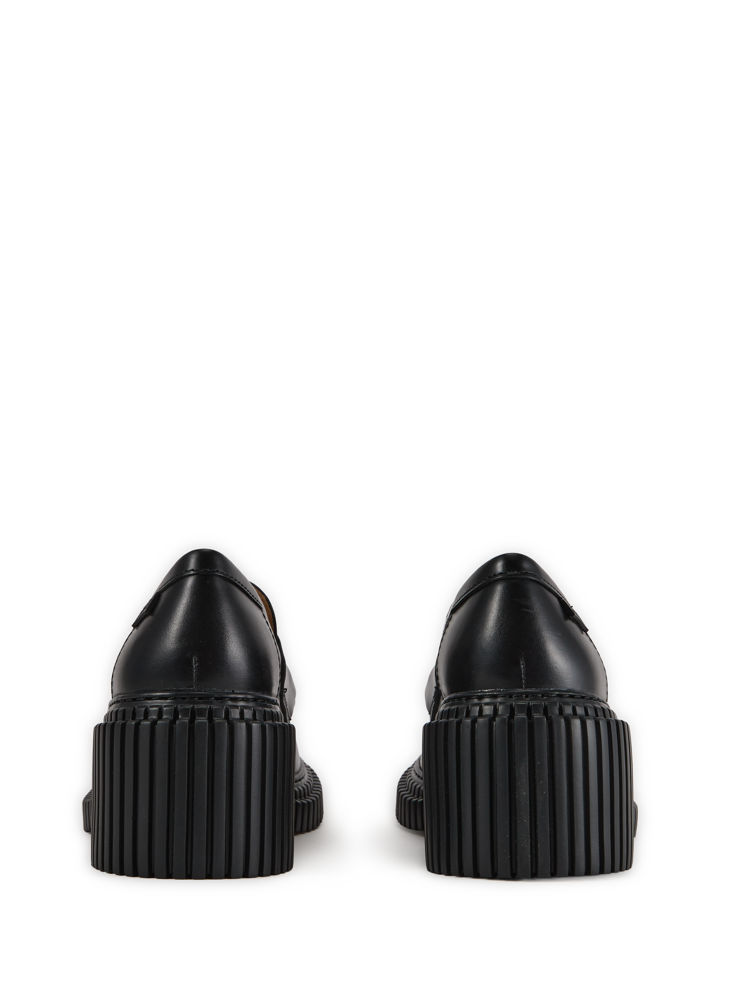 Mocassins crantés en cuir CAMPER Noir