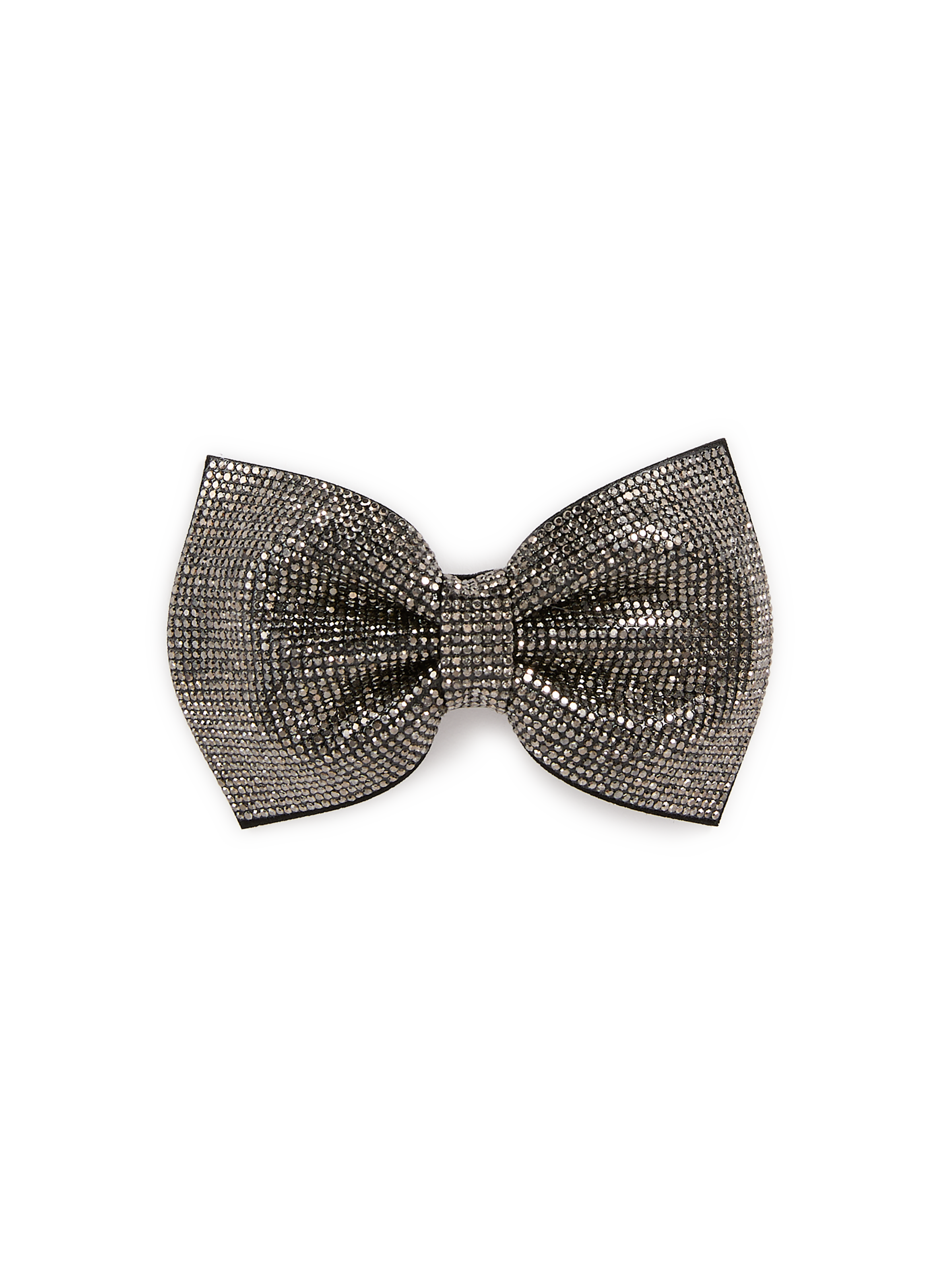 Bow barrette with rhinestones AU PRINTEMPS PARIS Grey