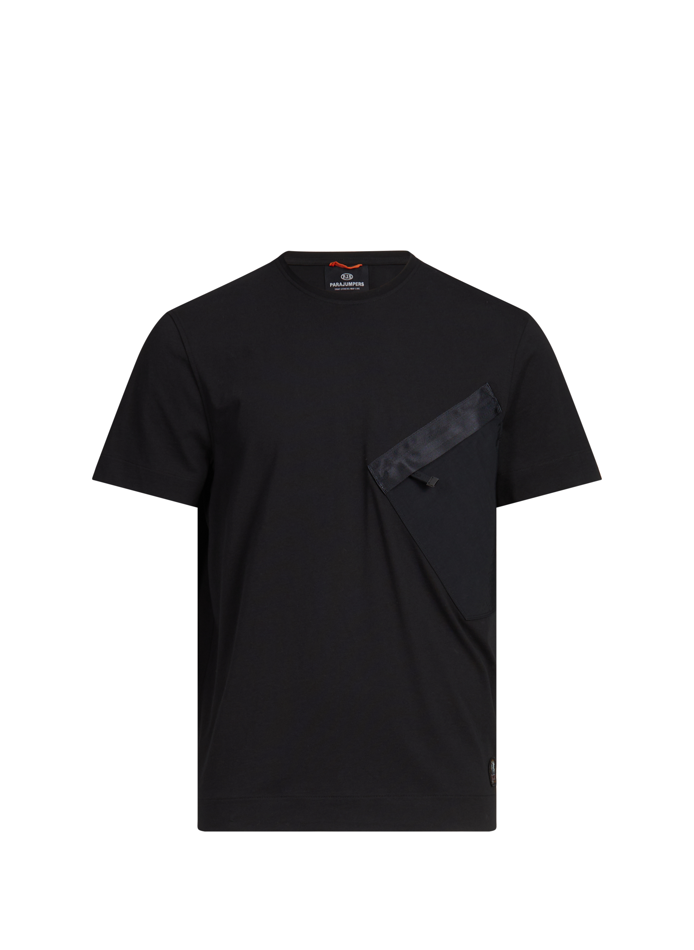 T-shirt Baildon en coton PARAJUMPERS Noir