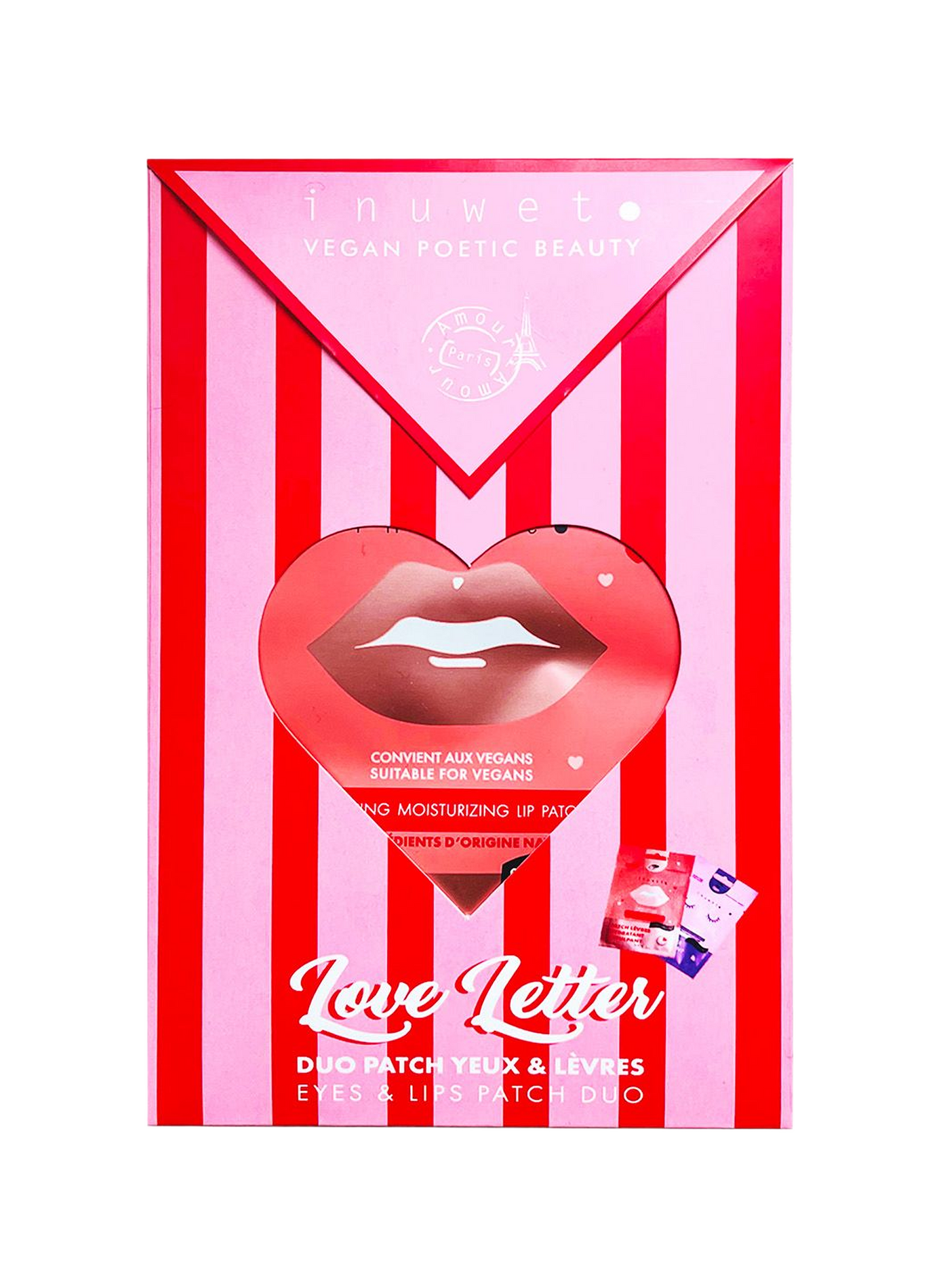 Coffret love letter - Patchs yeux & lèvres INUWET No color
