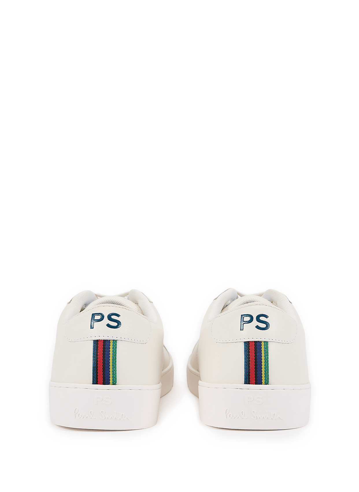 Baskets en cuir PAUL SMITH Blanc