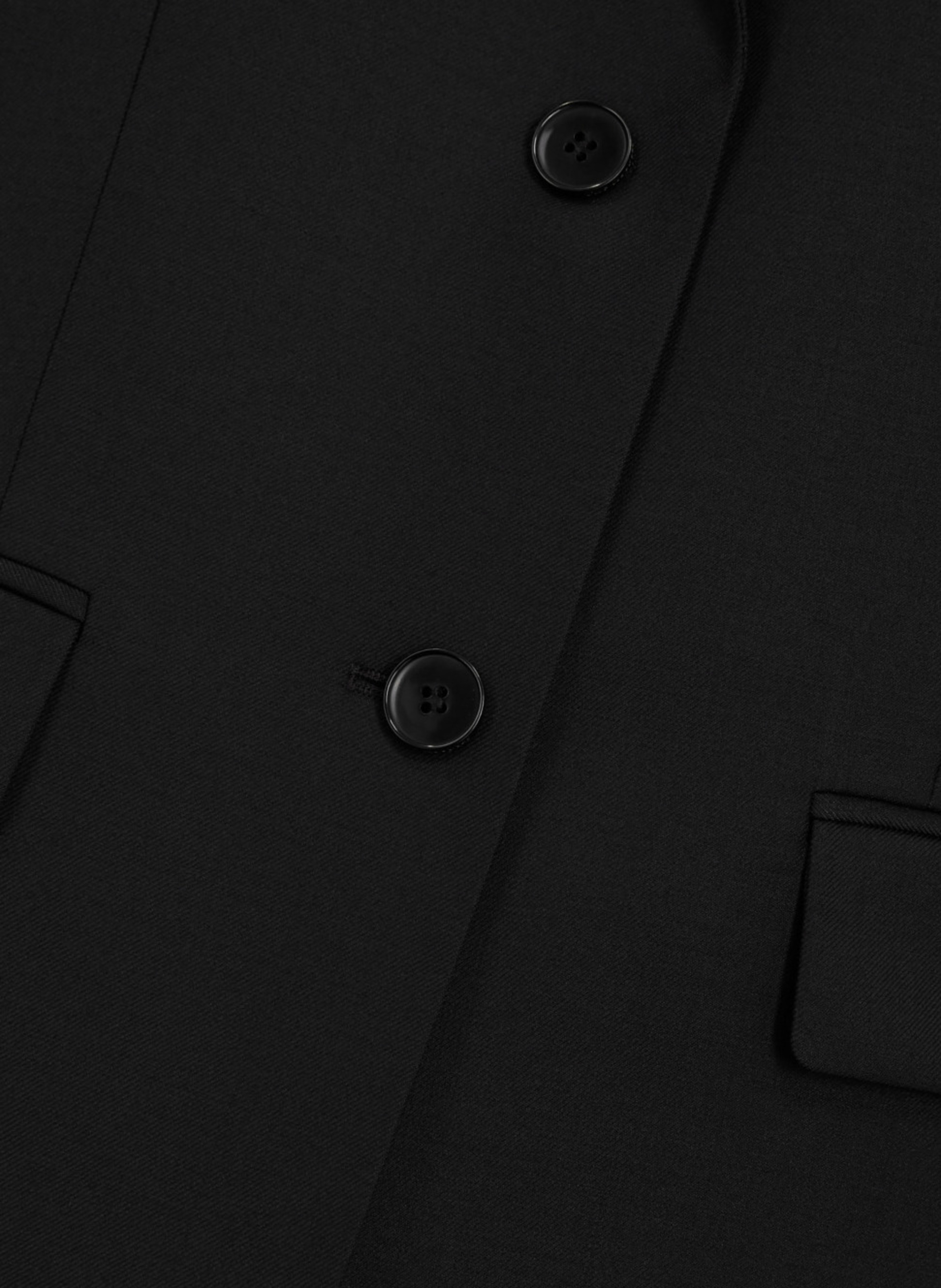 Veste de costume en laine coupe cintrée THE KOOPLES Noir