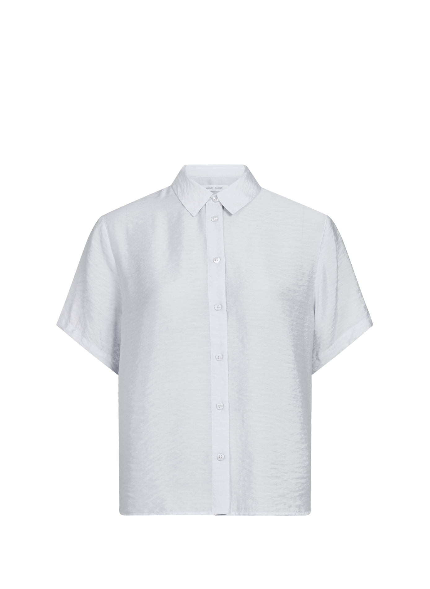 Chemise Samina en soie mélangée SAMSOE SAMSOE Gris