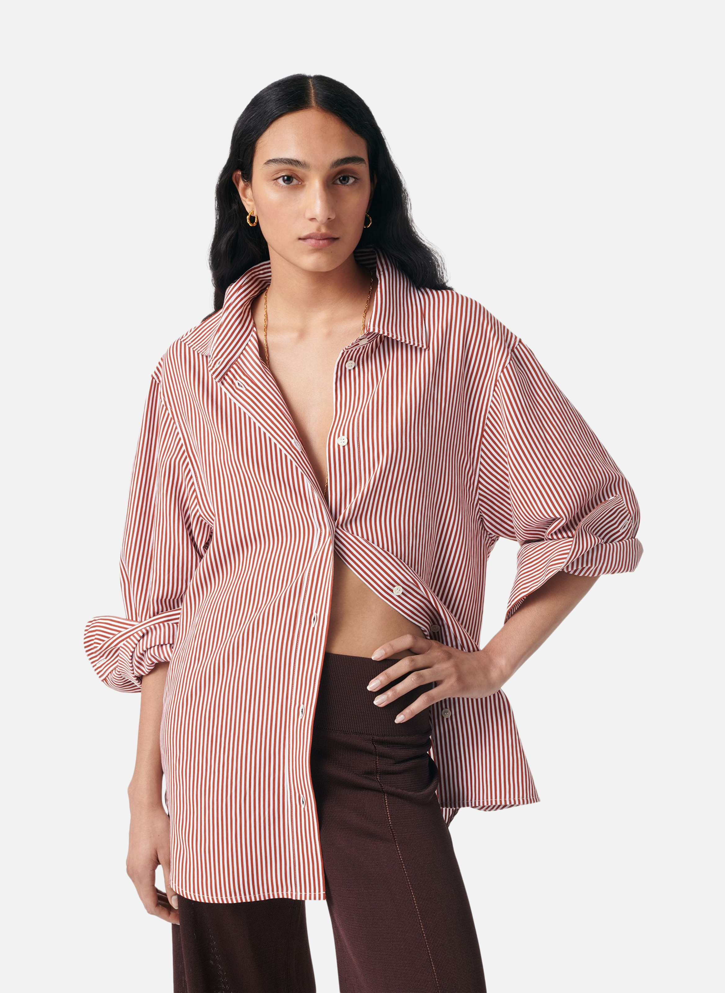 Chemise georges VANESSA BRUNO Marron