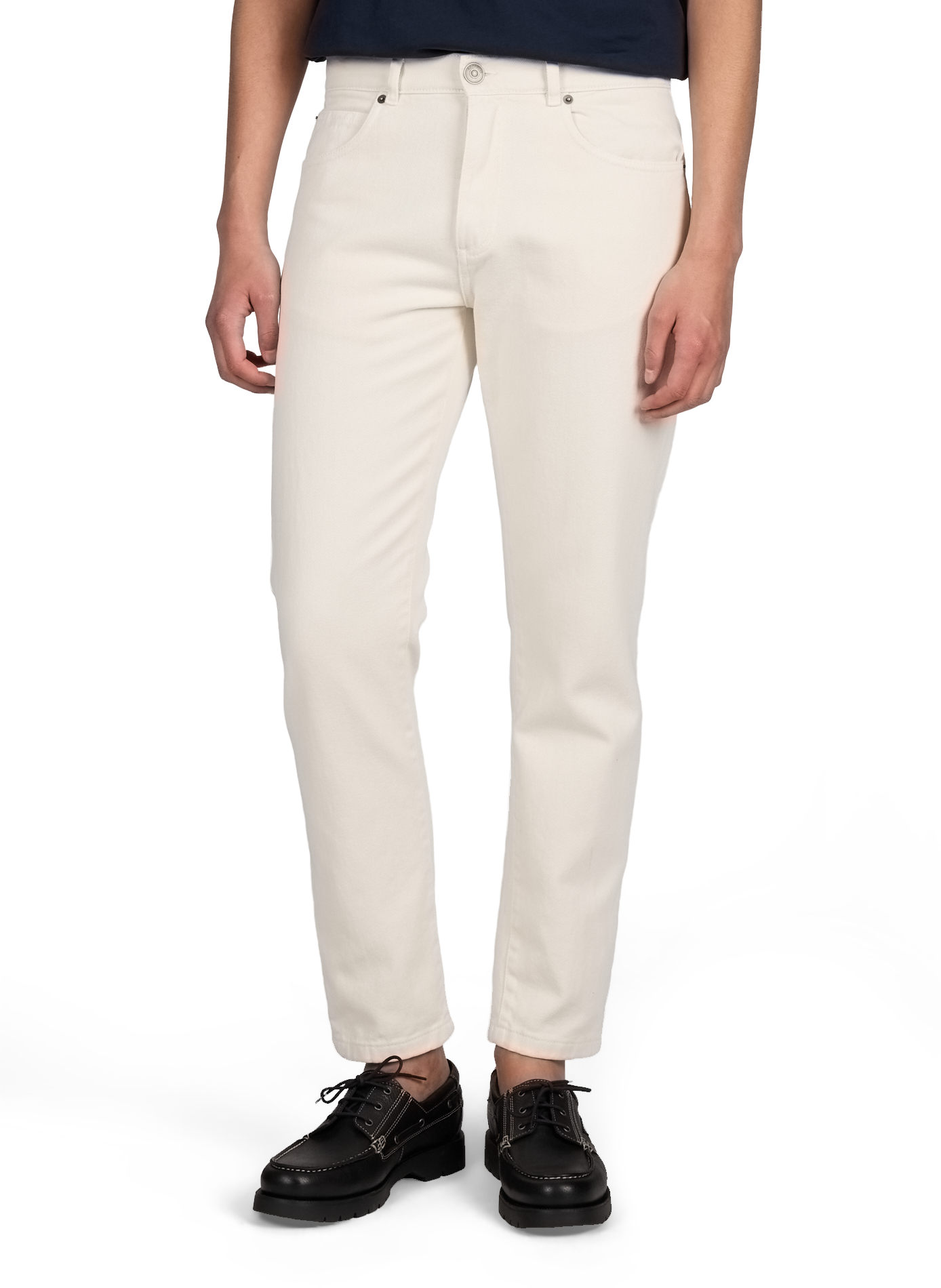 Slim-fit stretch cotton chinos LAFAURIE Beige