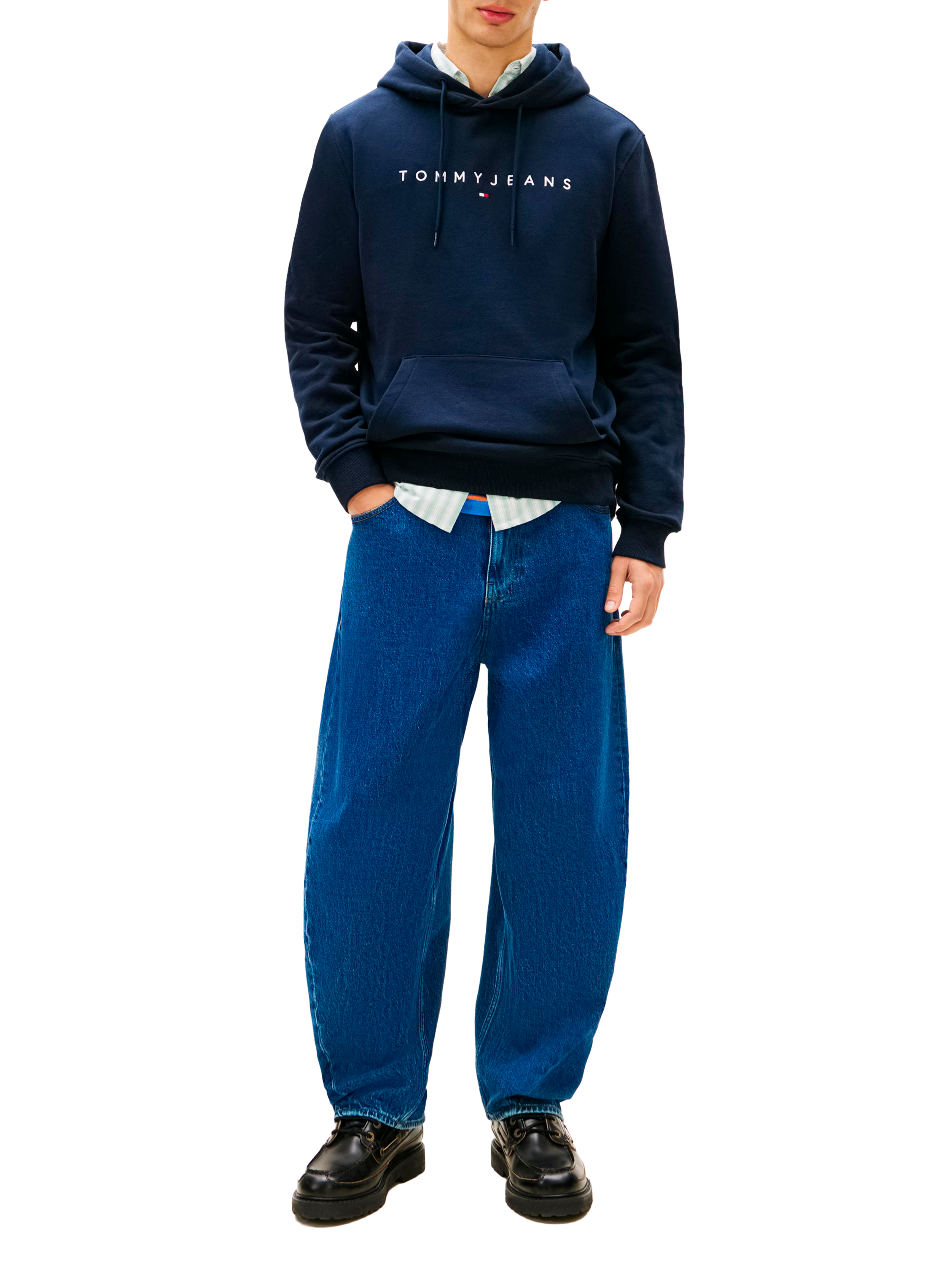 Sweat à capuche avec logo brodé TOMMY HILFIGER Multicolore