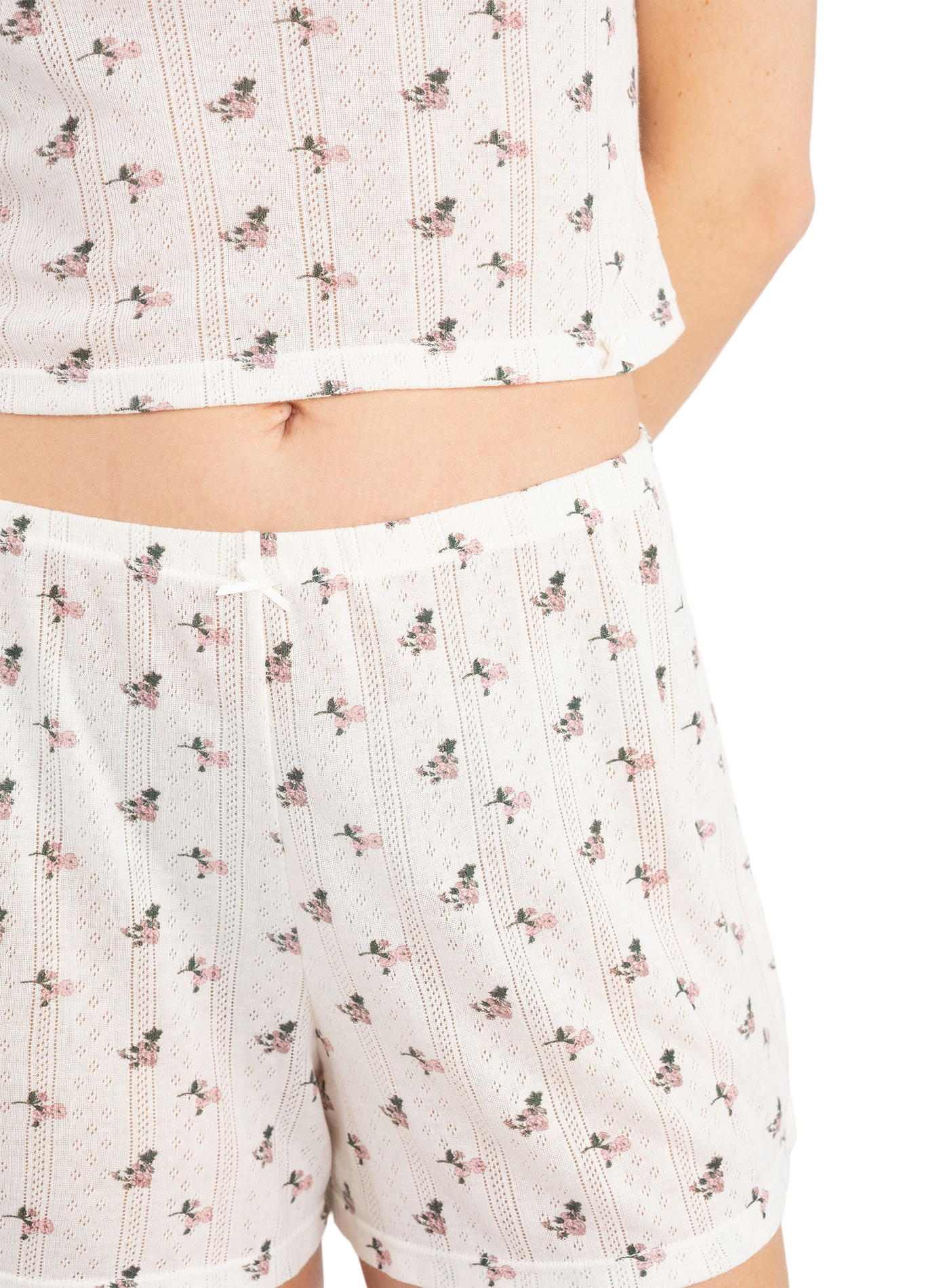 Short de pijama con flores bordadas PASSIONATA Multicolor