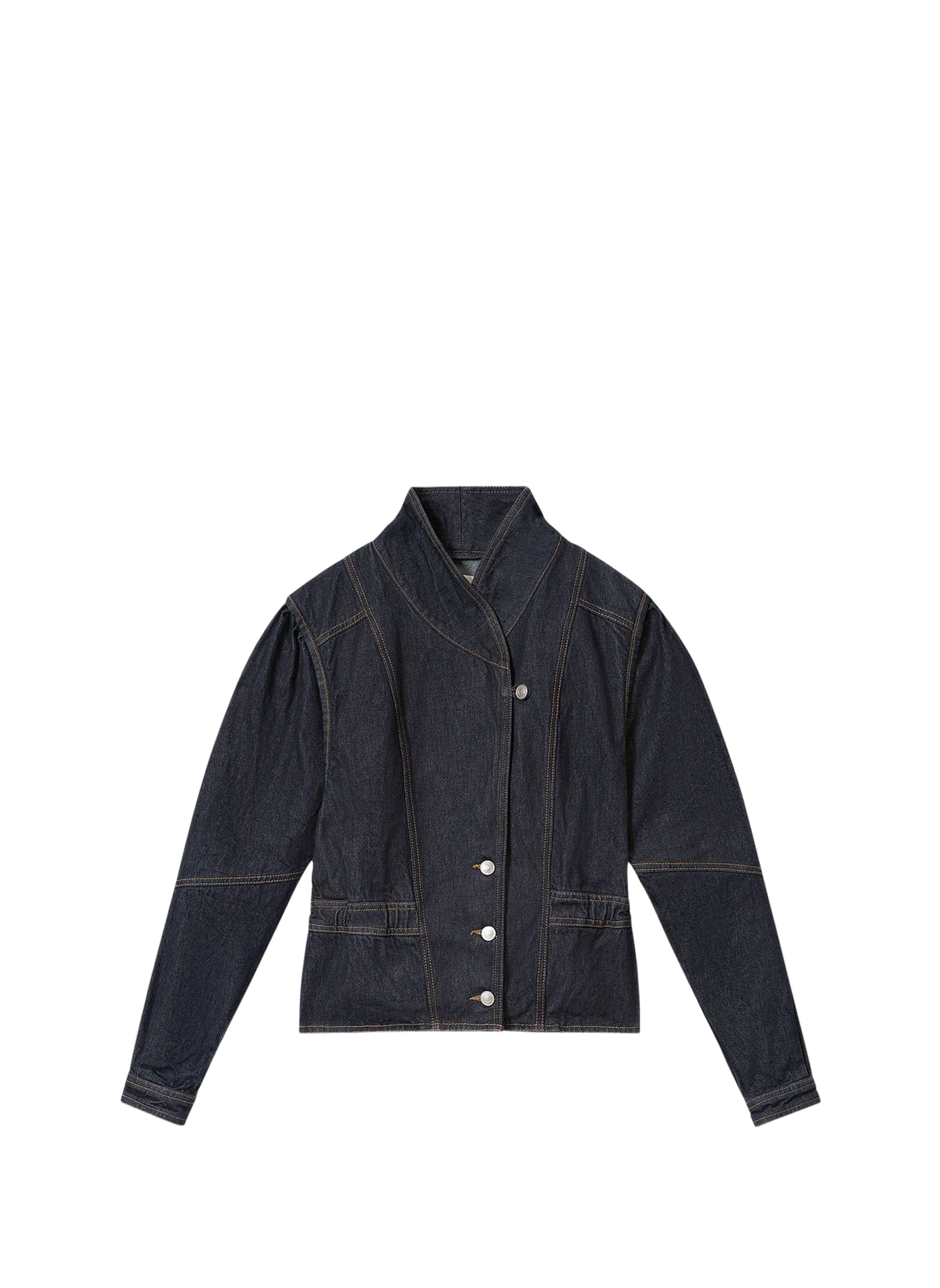 Dolie denim cotton jacket ISABEL MARANT Blue