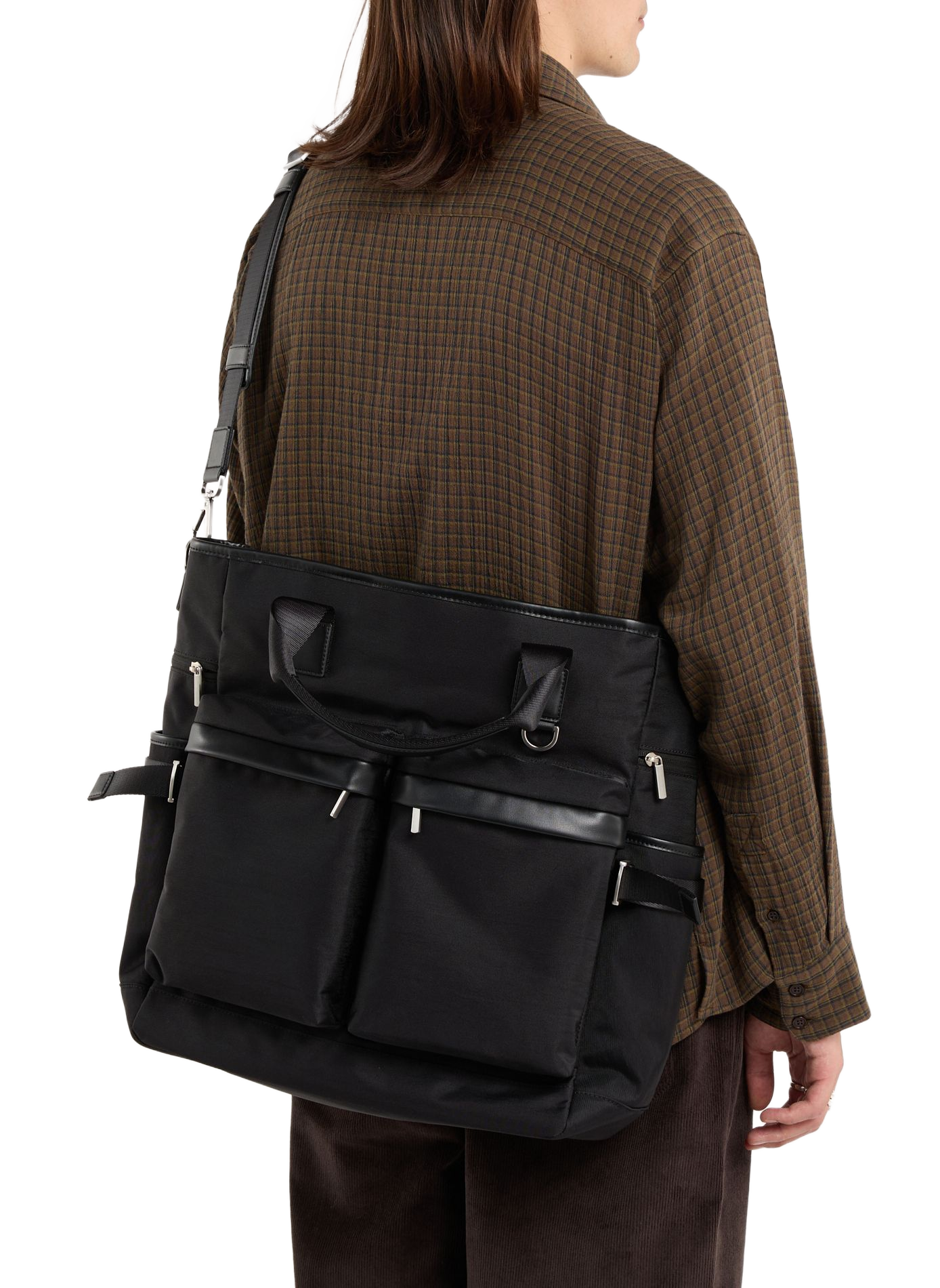 Plain handbag SAISON 1865 Black