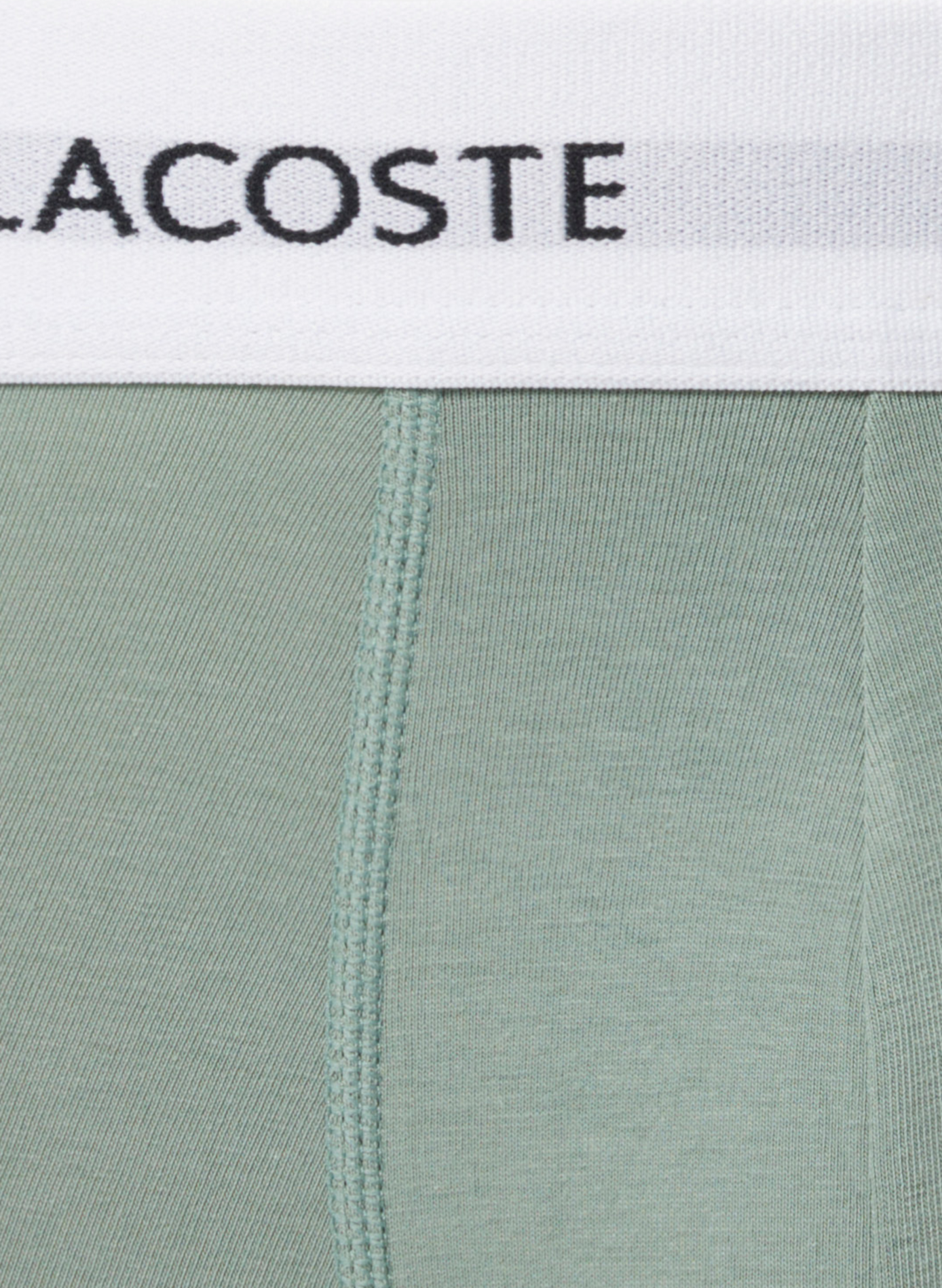 Lot de trois boxers en coton mélangé LACOSTE Multicolore
