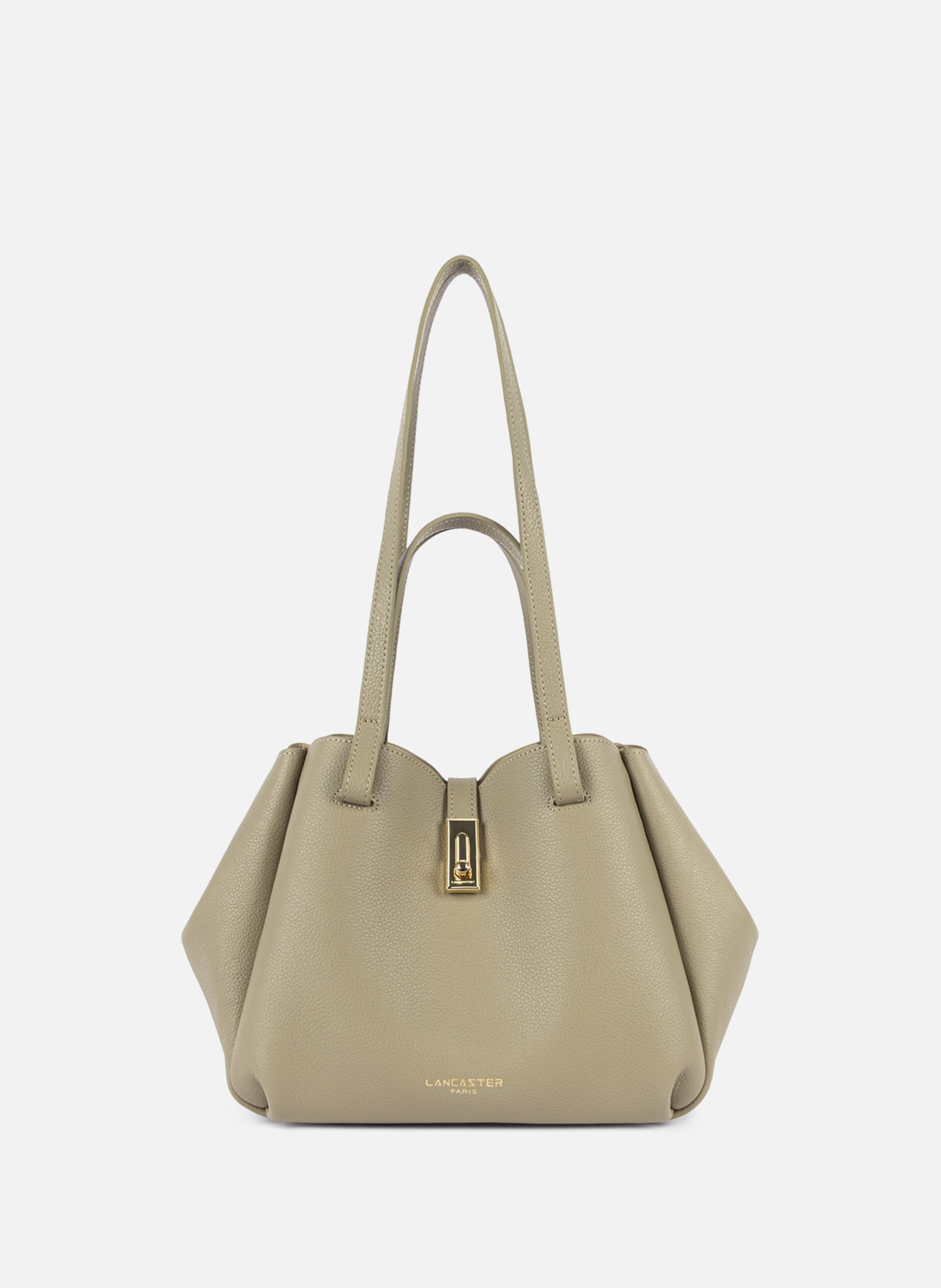Sac cabas épaule - milano horizon LANCASTER Kaki
