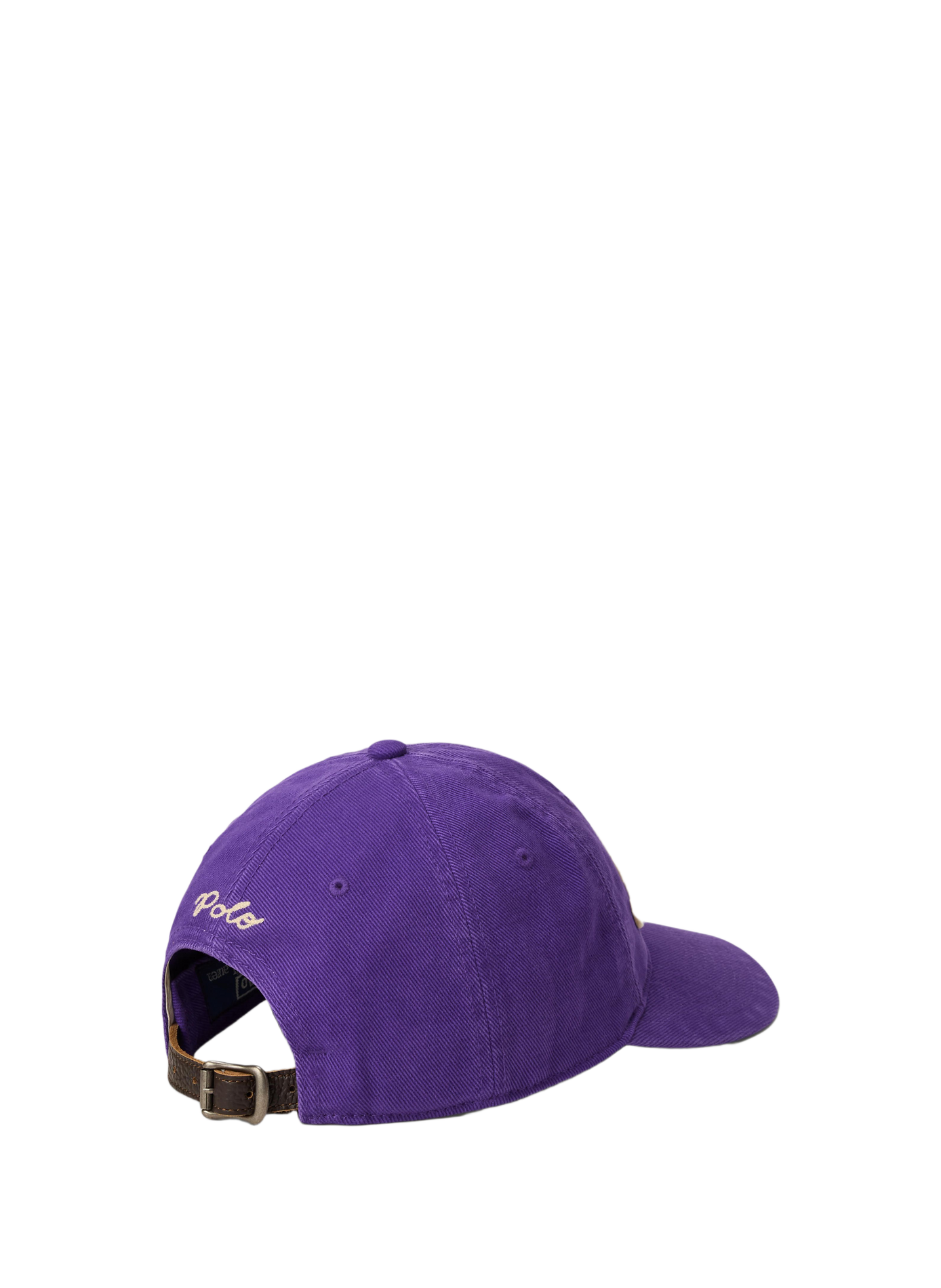 Casquette à logo brodé en coton POLO RALPH LAUREN Violet