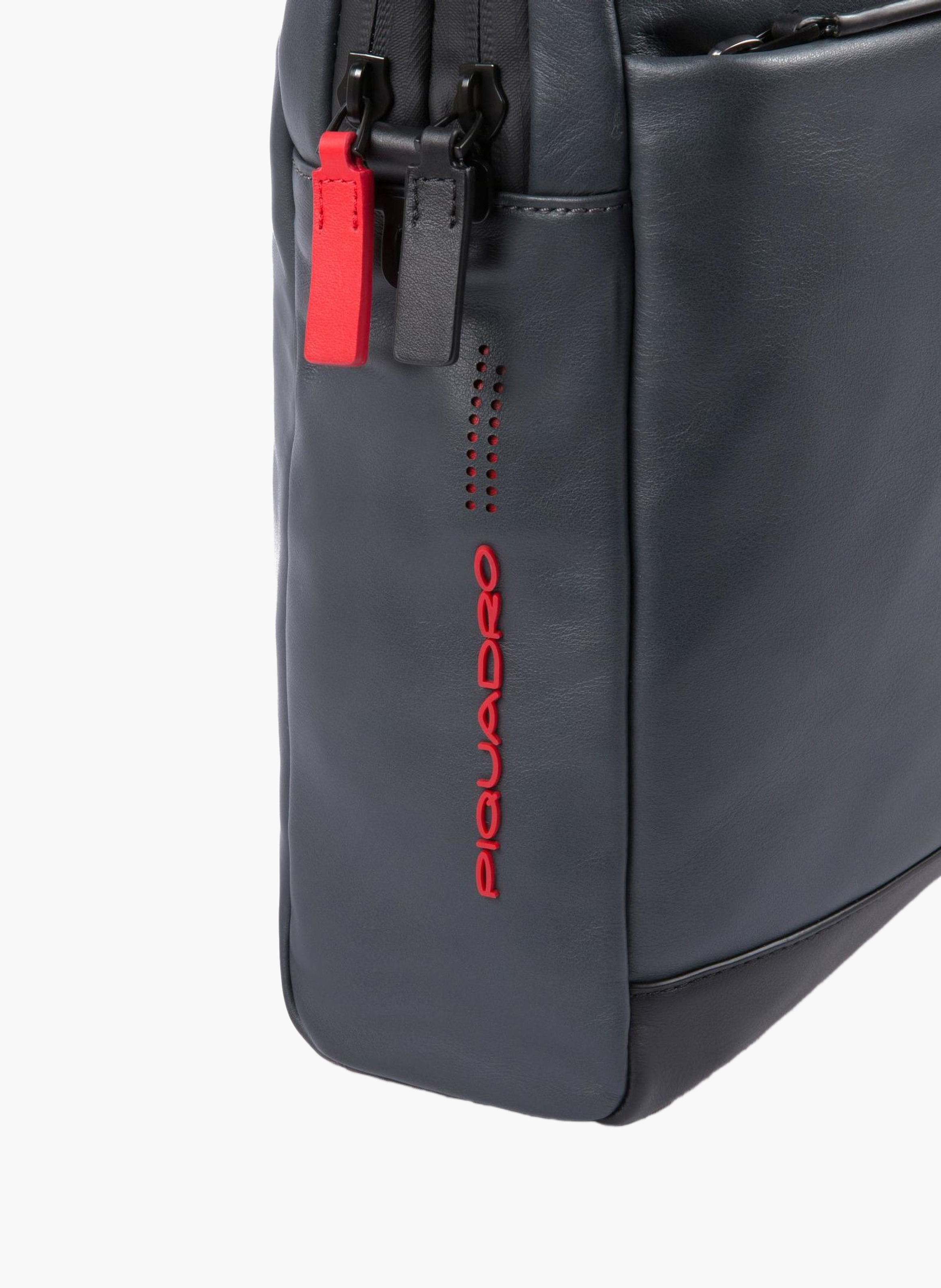 Laptop tas 15,6" met twee compartimenten PIQUADRO Grijs