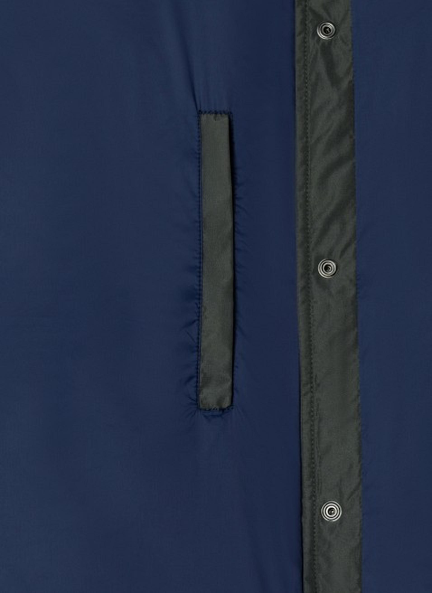 Straight jacket with high collar FACONNABLE Green
