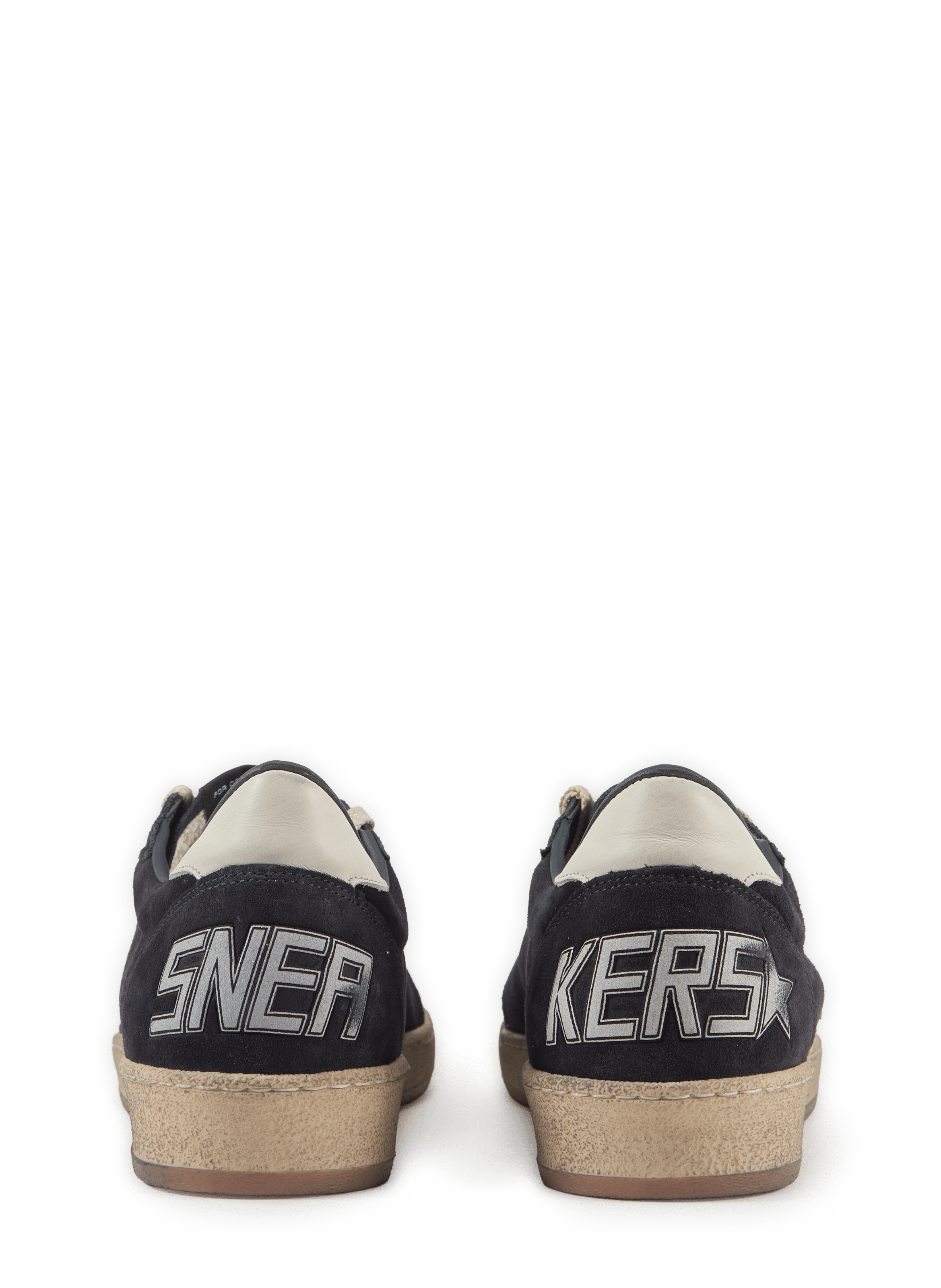 Low-top leather sneakers GOLDEN GOOSE Blue