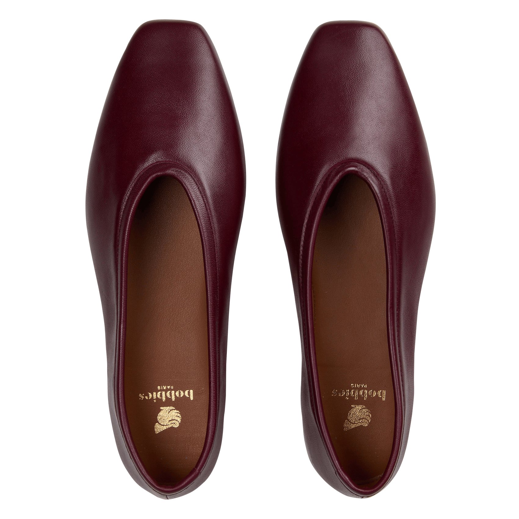 Leren ballerina’s Edie BOBBIES Rood