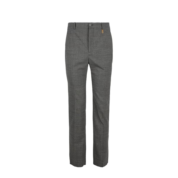 Pantalon slim en laine vierge mélangée