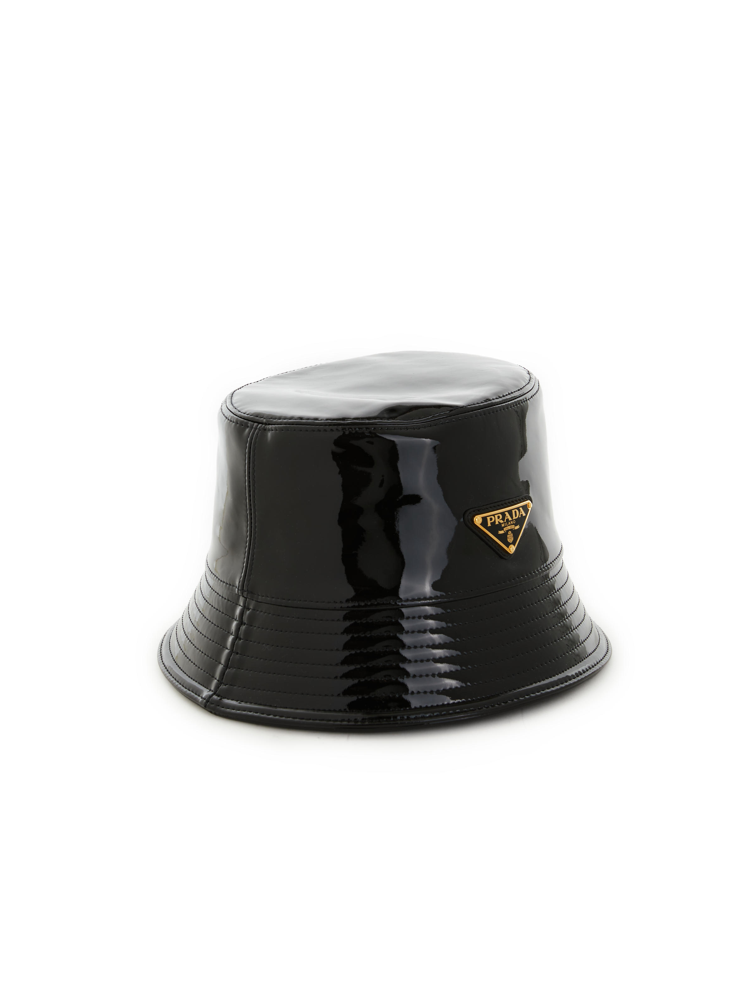 Bob verni en cuir  Noir