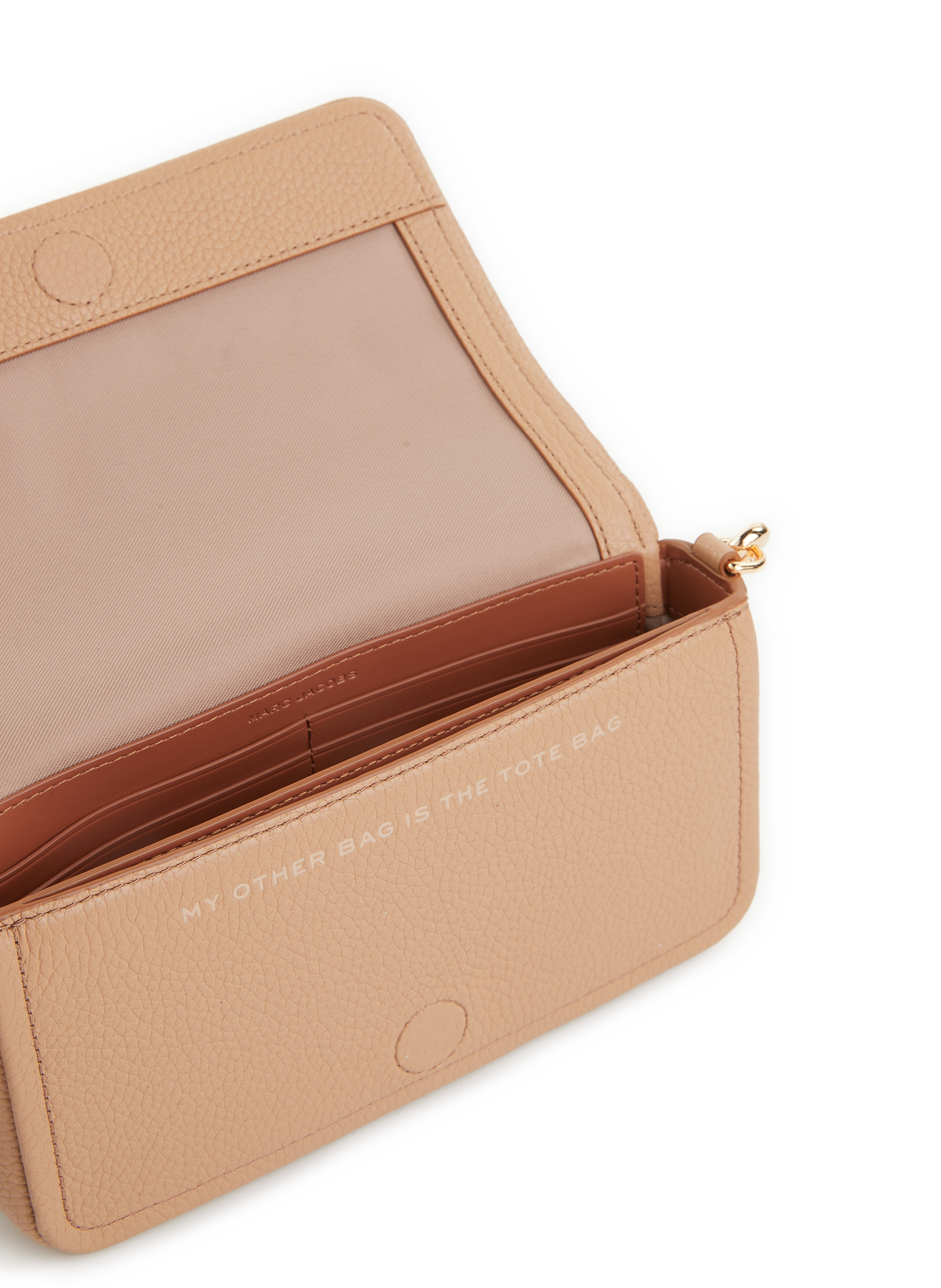 Sac à bandoulière en cuir MARC JACOBS Marron