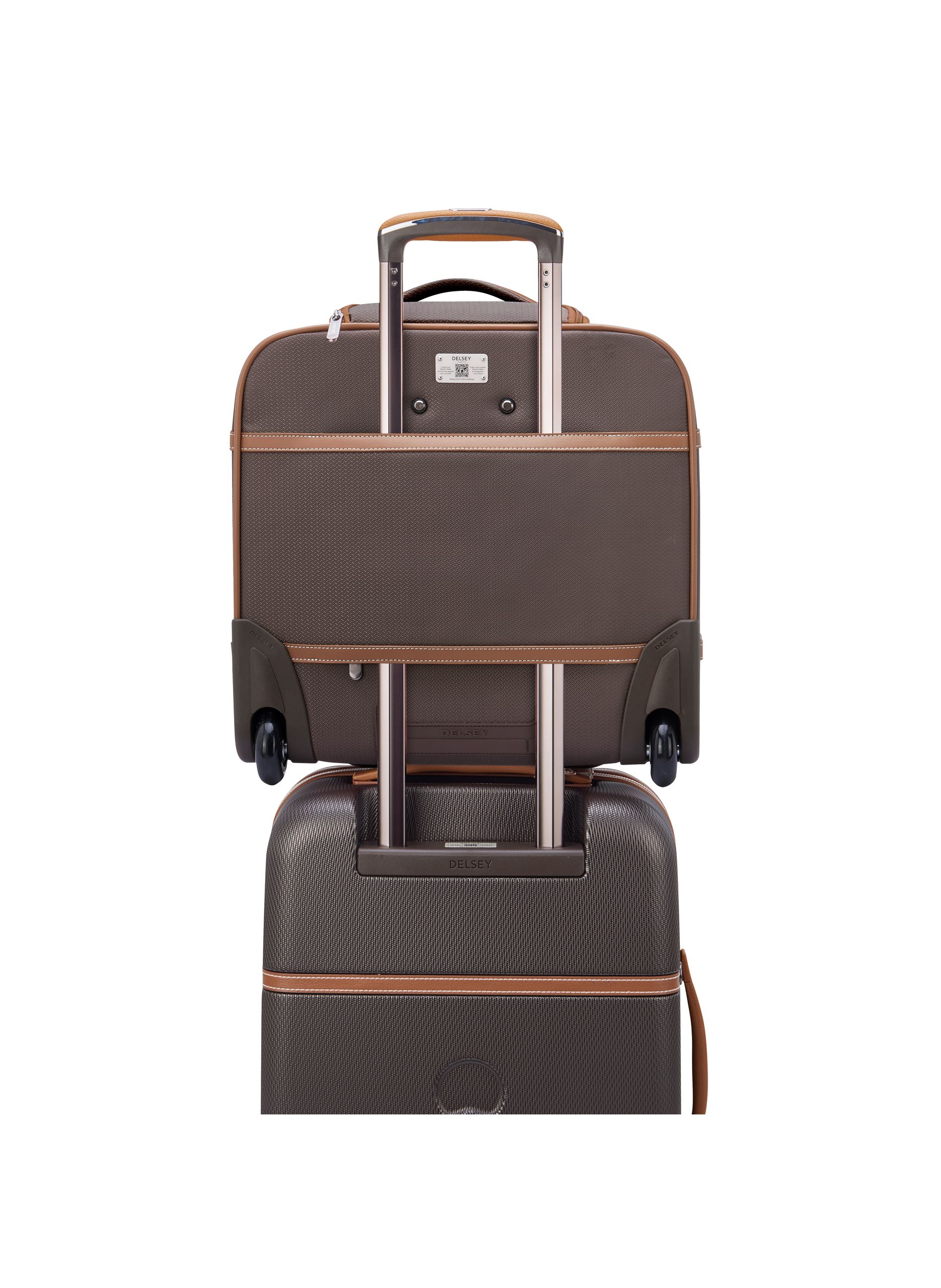 Boardcase cabine  souple taille s - chatelet air 2.0 DELSEY PARIS Marron