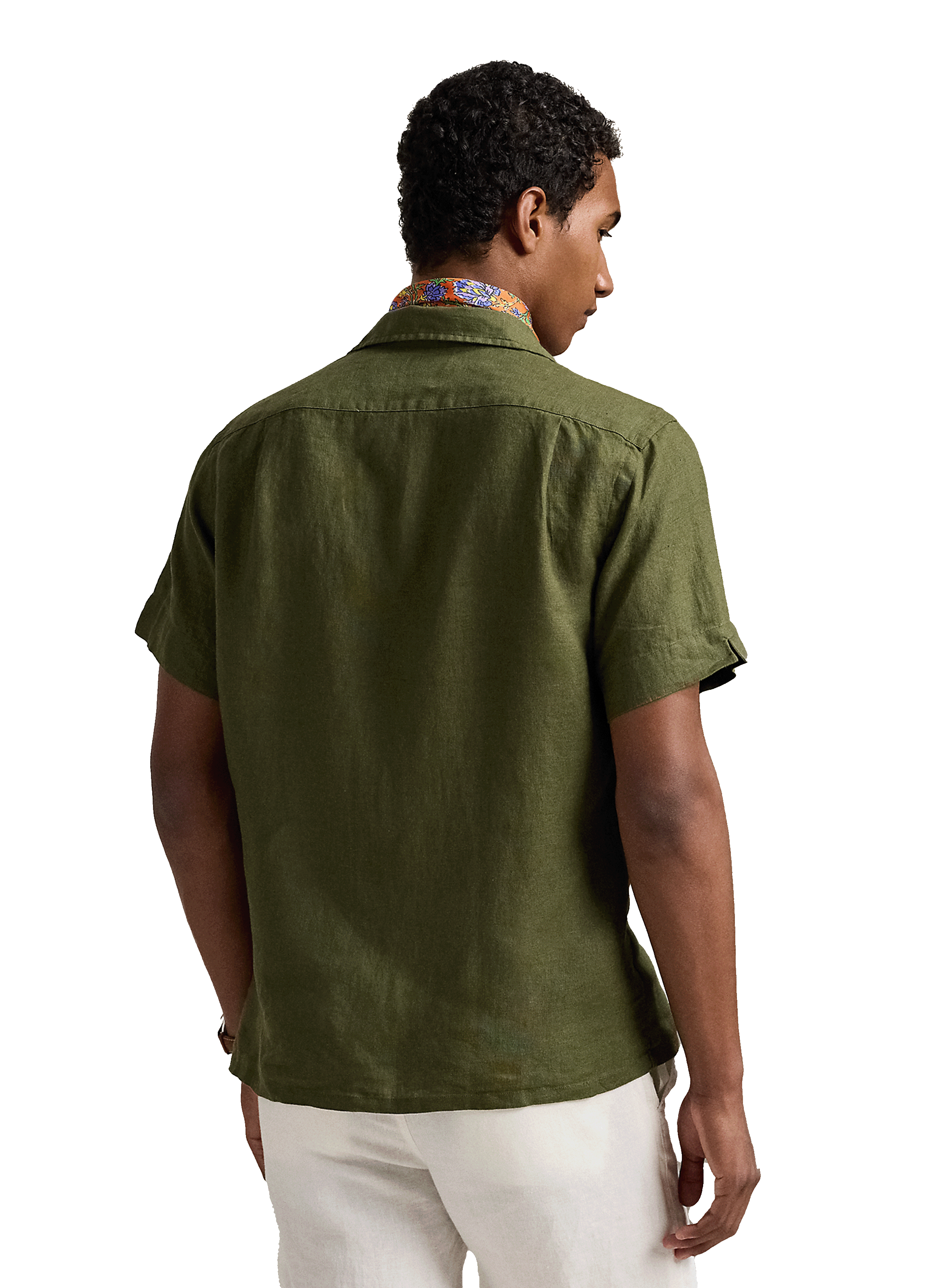 Linen shirt POLO RALPH LAUREN Khaki