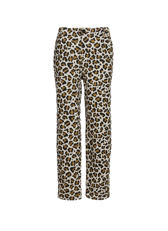 Printed Straight Trousers LEON & HARPER Multicolour