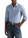 Slim Fit Long Sleeve Shirt | Blue by POLO RALPH LAUREN POLO RALPH LAUREN Slim Fit Long Sleeve Shirt | Blue