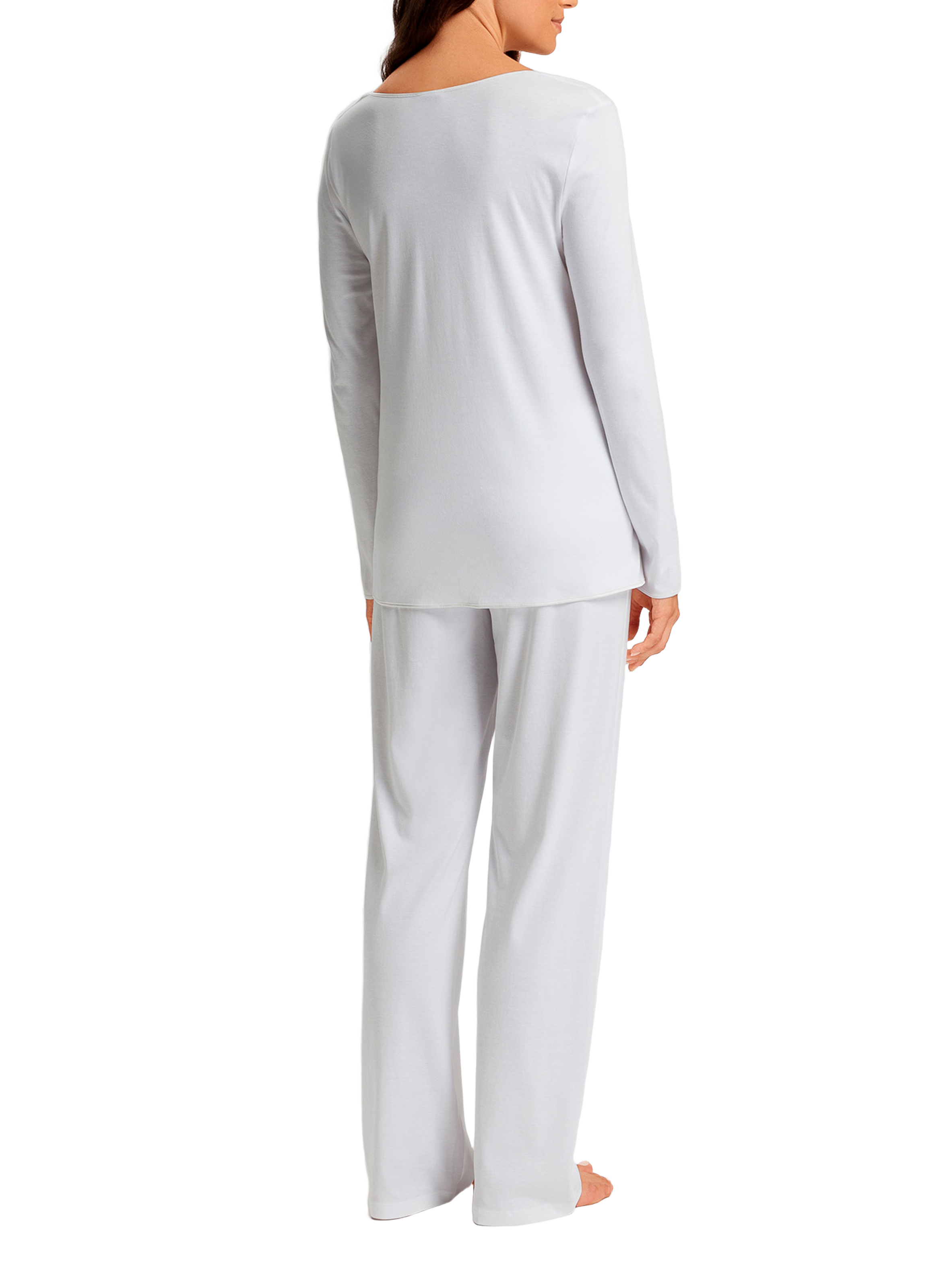 Ensemble pyjama en coton  HANRO Blanc