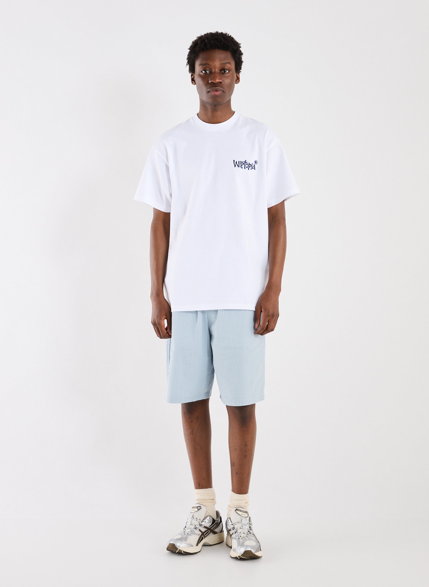 T-shirt with embroidery CARHARTT WIP White