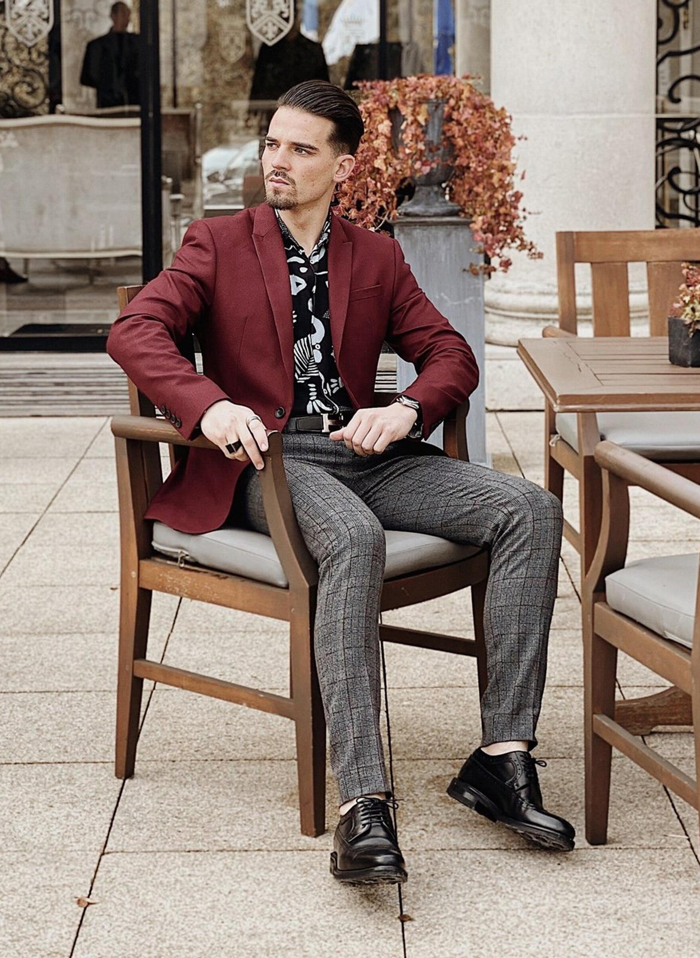 Derby cuir barton Noir