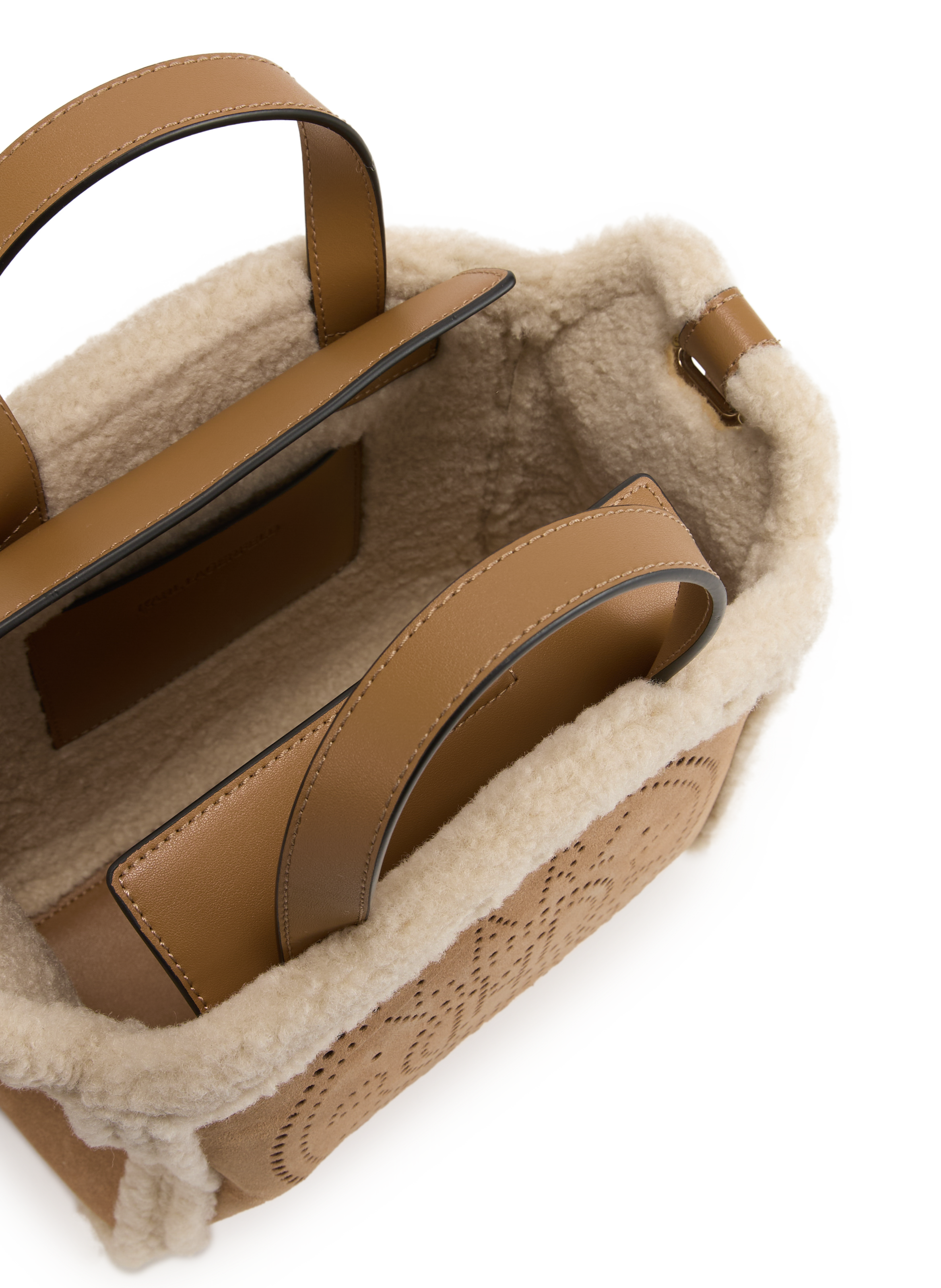 Sac à main K/Circle KARL LAGERFELD Marron