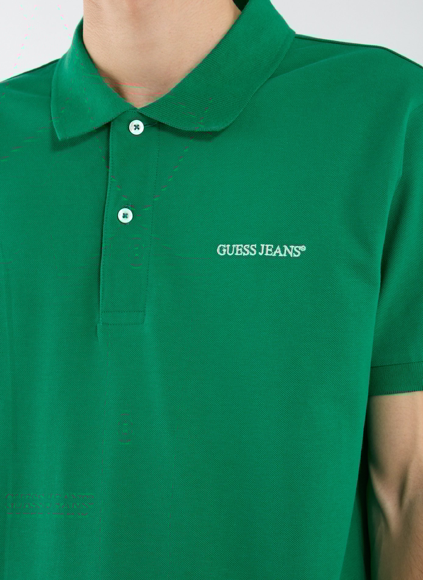 Polo en coton  GUESS Vert
