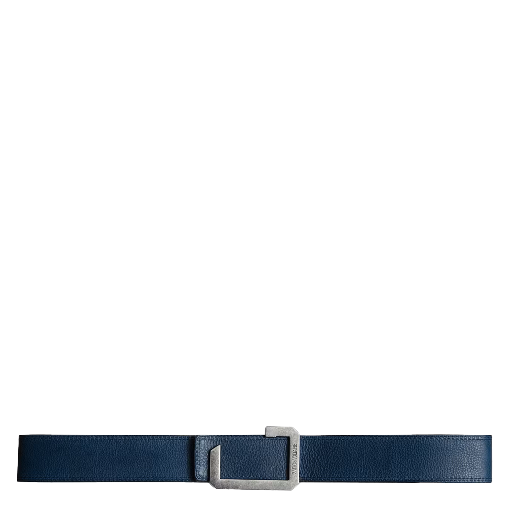 Ceinture en cuir buckley ZADIG&VOLTAIRE Bleu