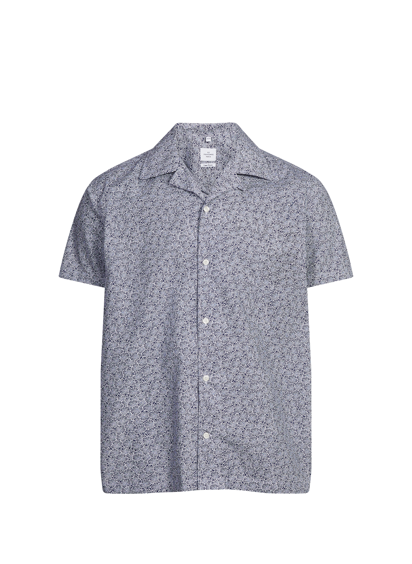 Chemise droite Hetina-D à motif en coton AU PRINTEMPS PARIS Multicolore