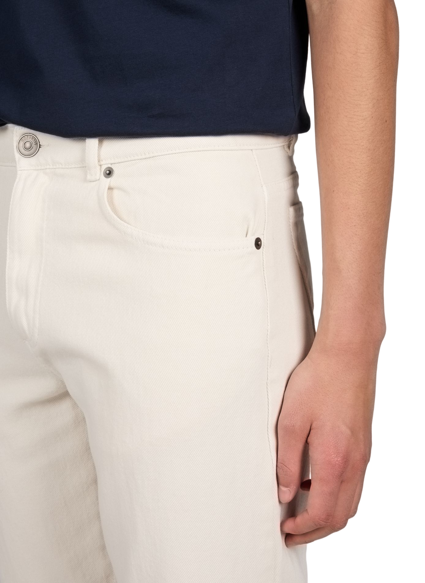 Slim-fit stretch cotton chinos LAFAURIE Beige