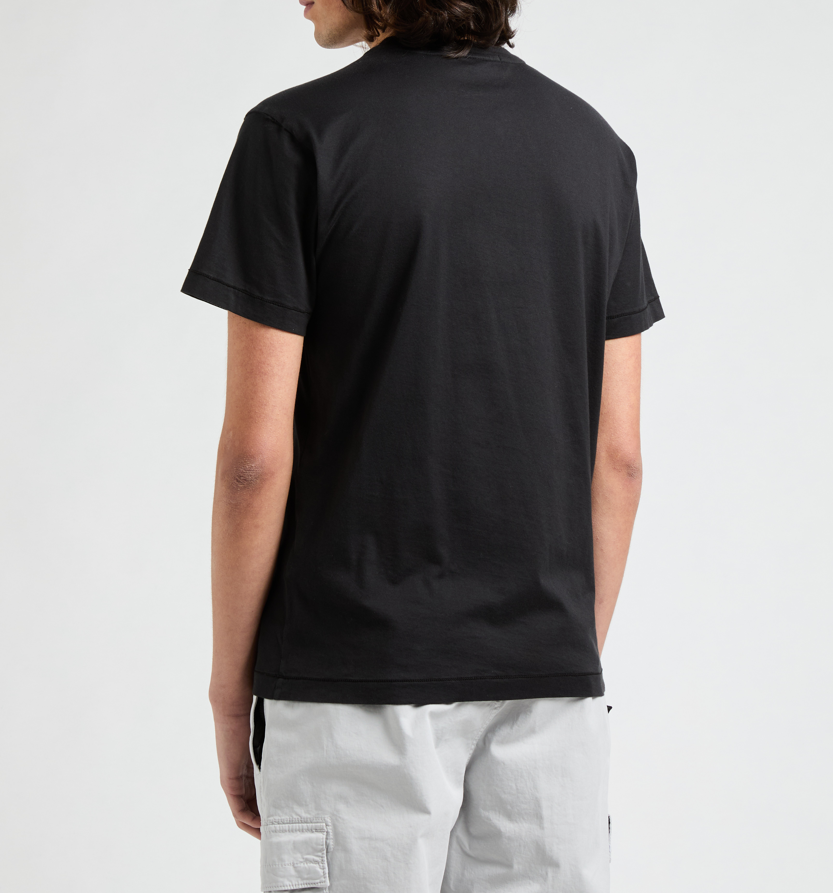 Maglietta in cotone Nero