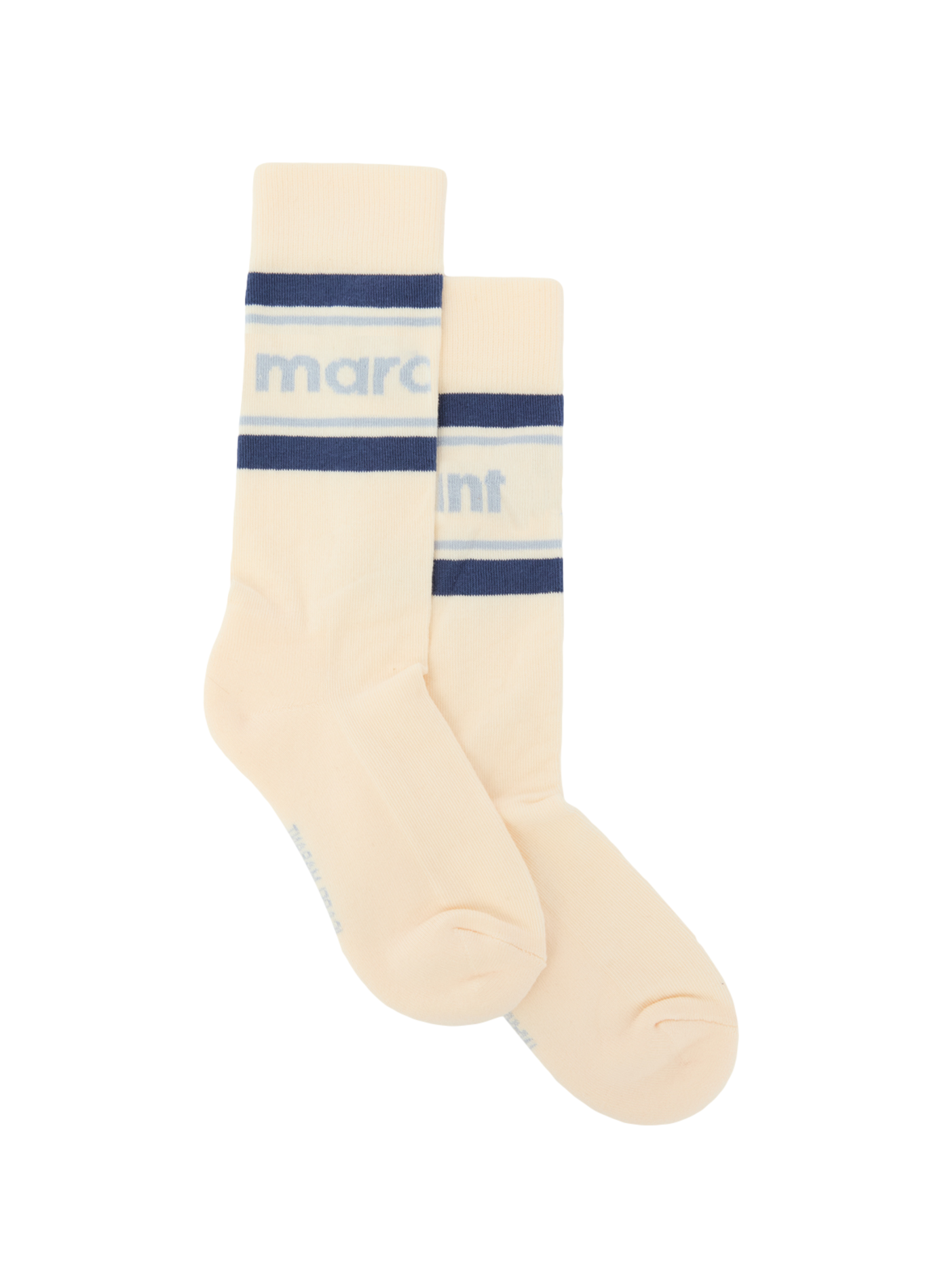 Chaussettes Dona sporty à rayures en coton mélangé ISABEL MARANT Multicolore