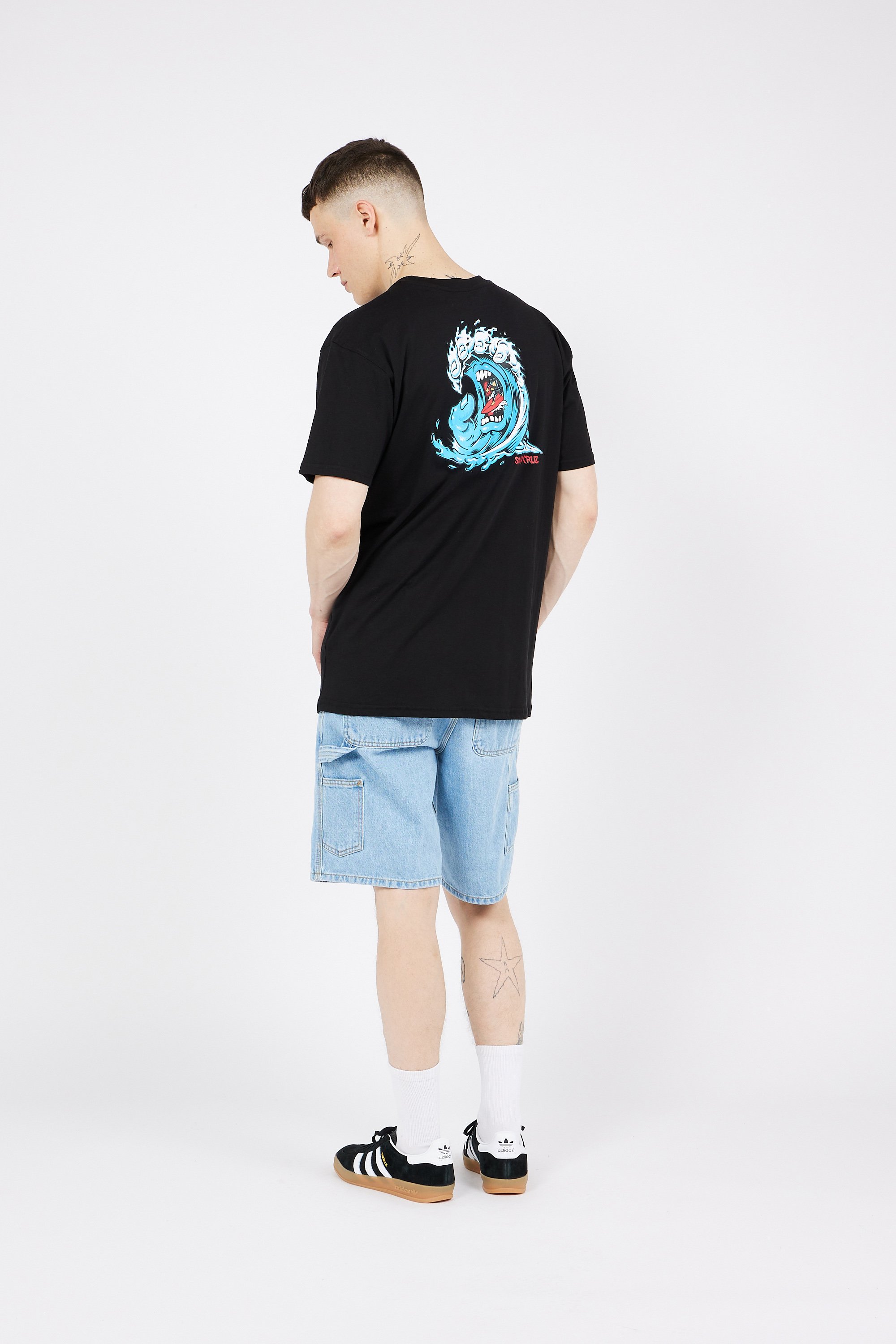 Short single knee short CARHARTT WIP Bleu