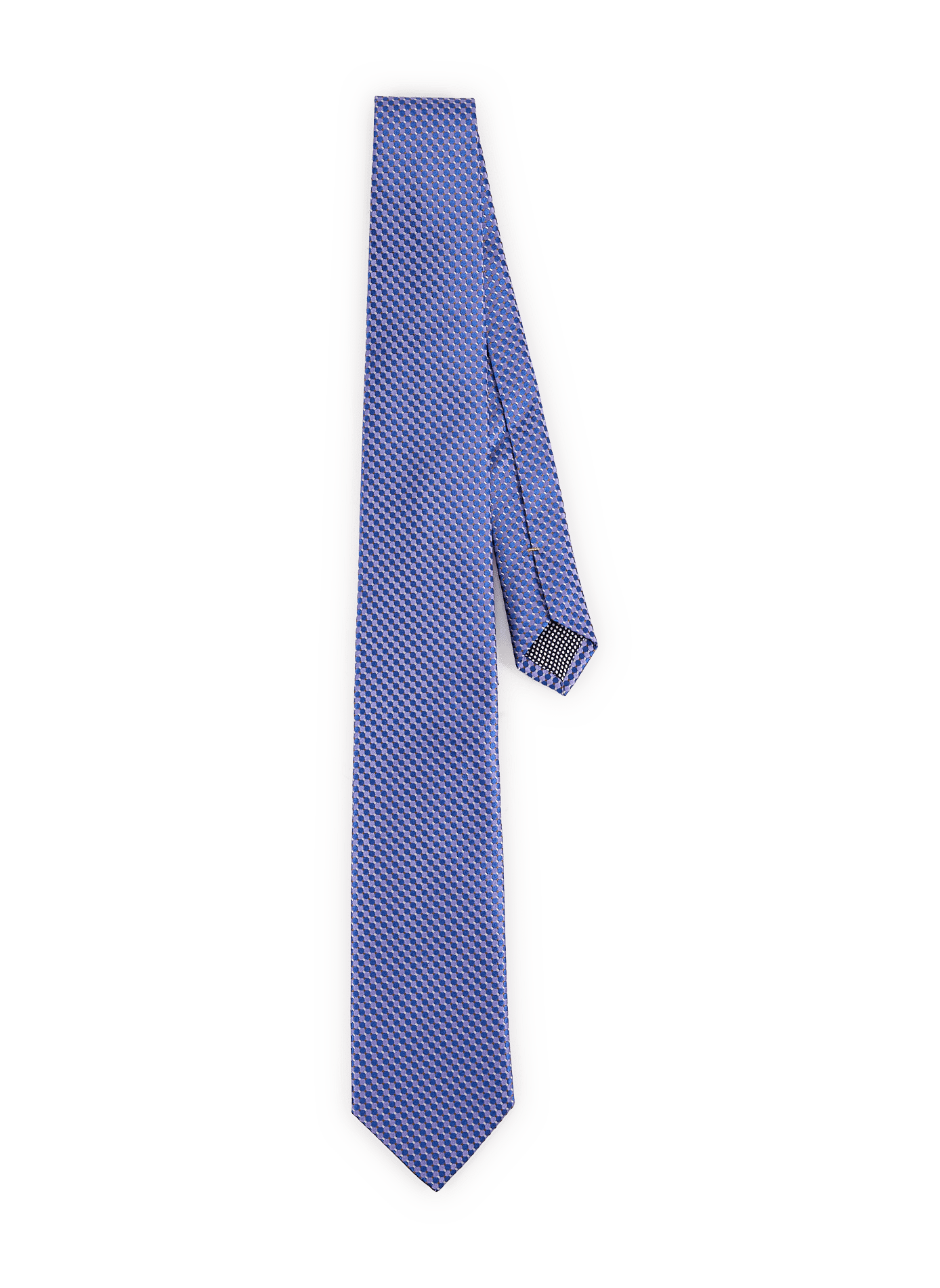 Seidenkrawatte mit Muster ETON Violett