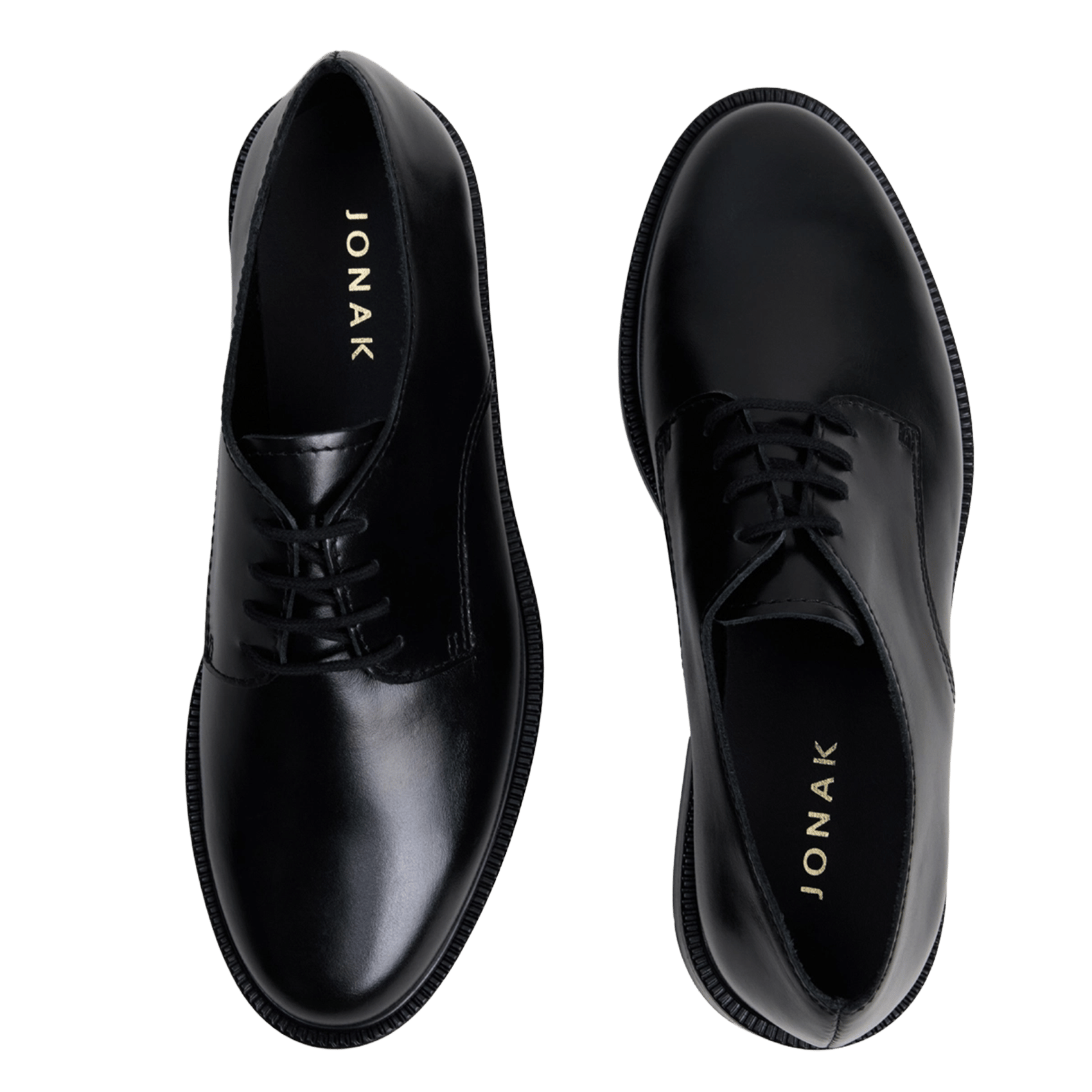 Derbies en cuir nylon JONAK Noir