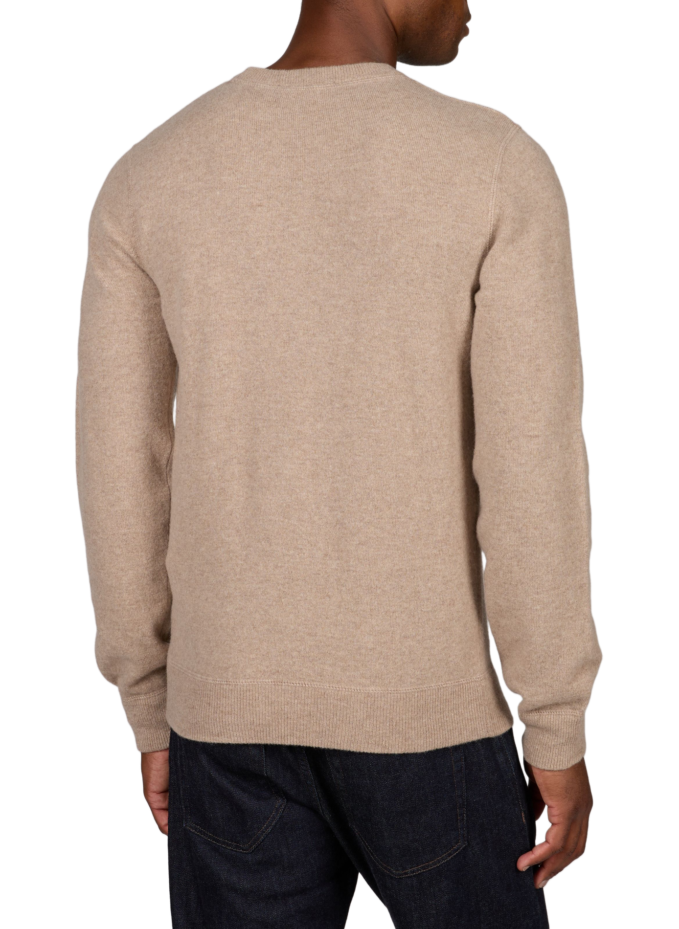 Round-neck wool jumper K-WAY Beige