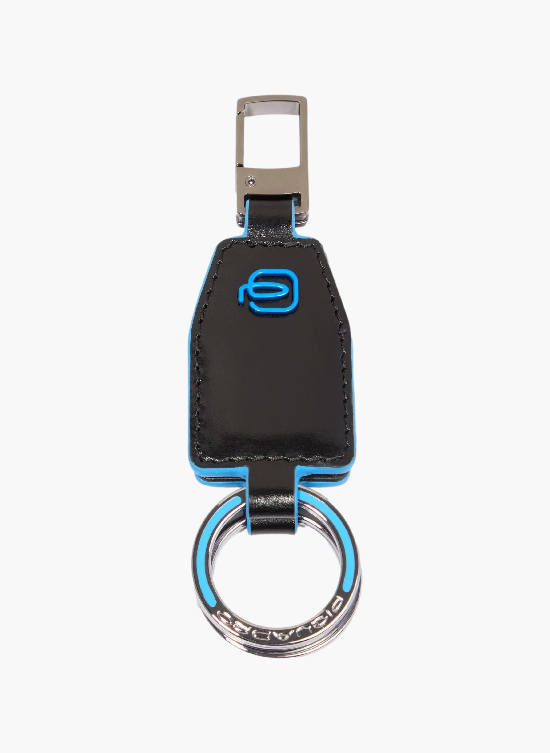 Porte-clés en cuir divisible PIQUADRO Noir