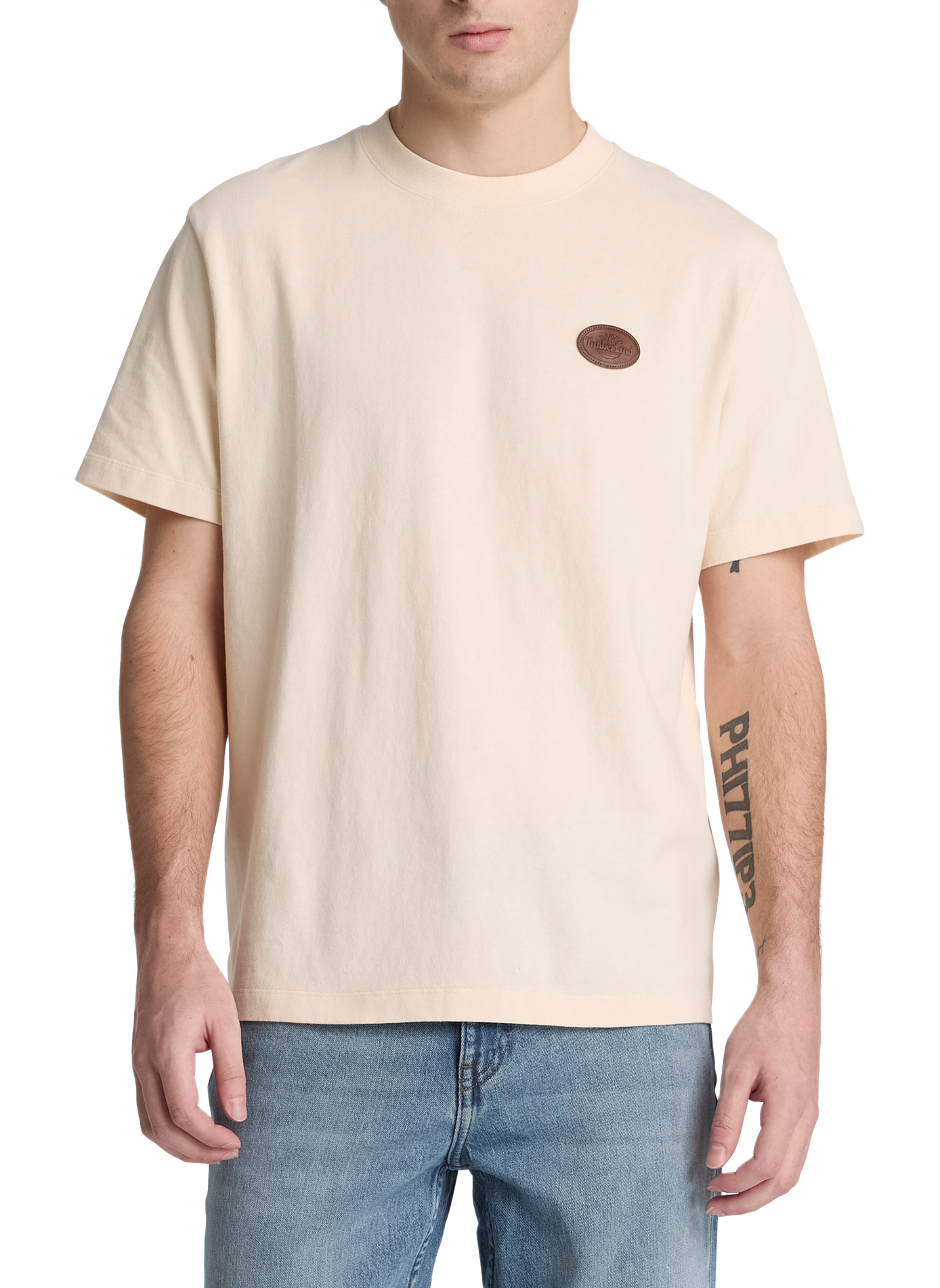 Round neck T-shirt TIMBERLAND White