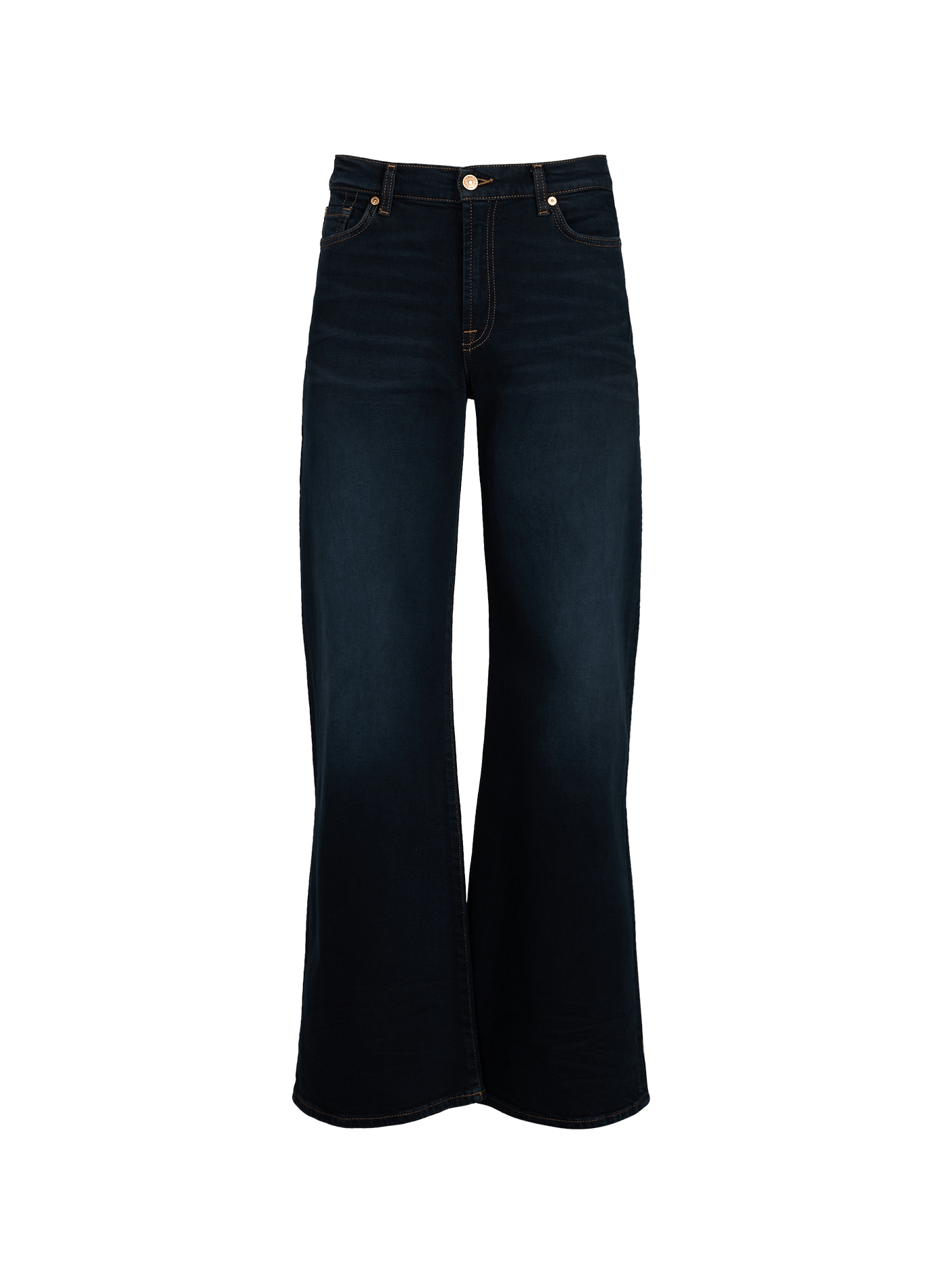 Weite Lotta Tailorless Jeans aus Baumwollmischung 7 FOR ALL MANKIND Blau