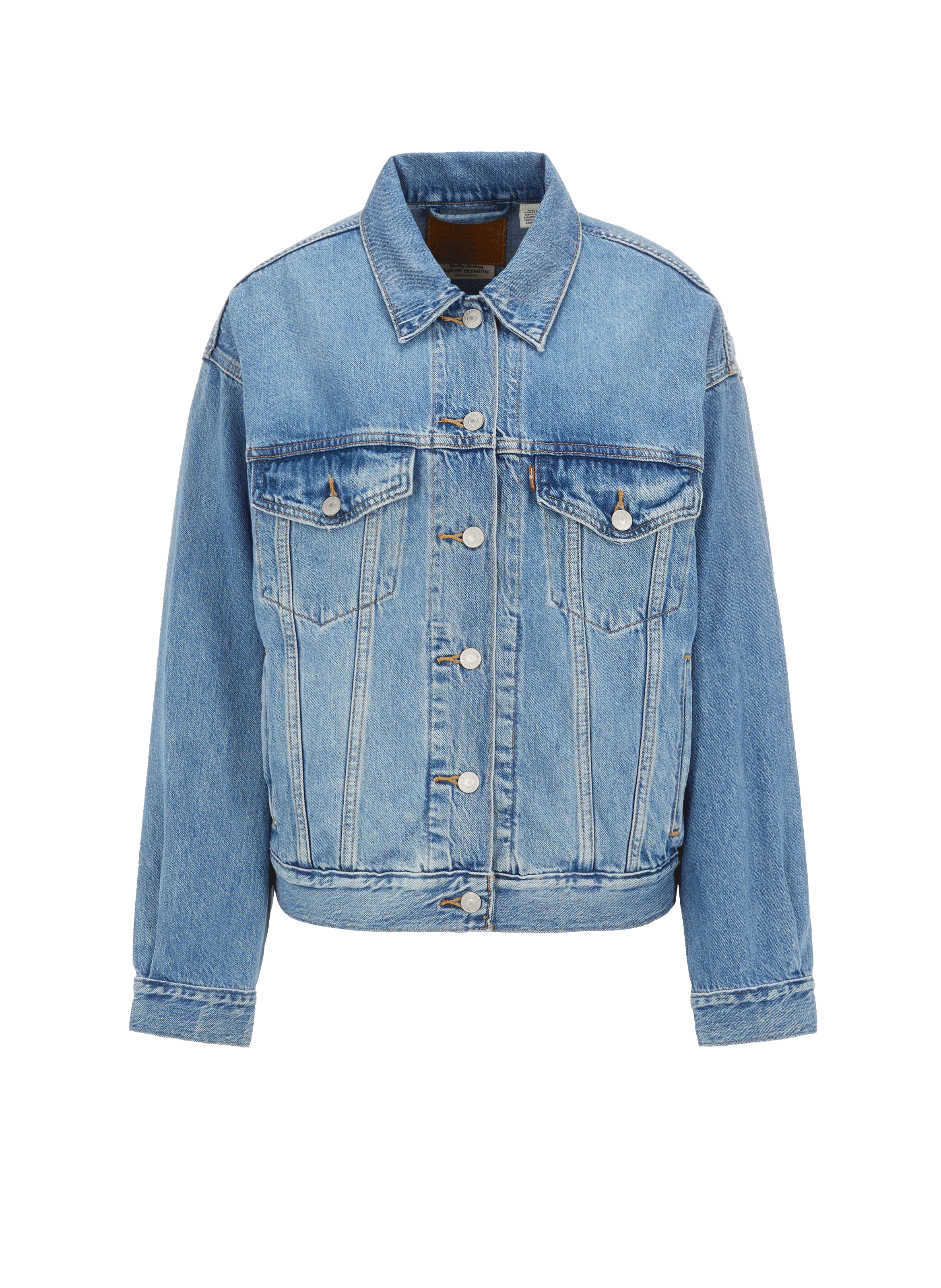 Veste en jean Trucker en coton denim