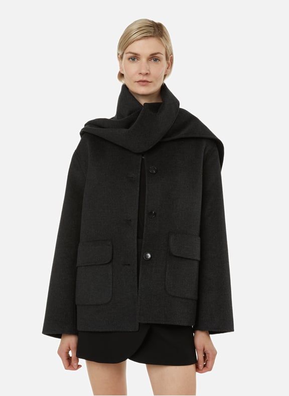 Wool-blend coat Grey by SAISON 1865 SAISON 1865 Wool-blend coat Grey