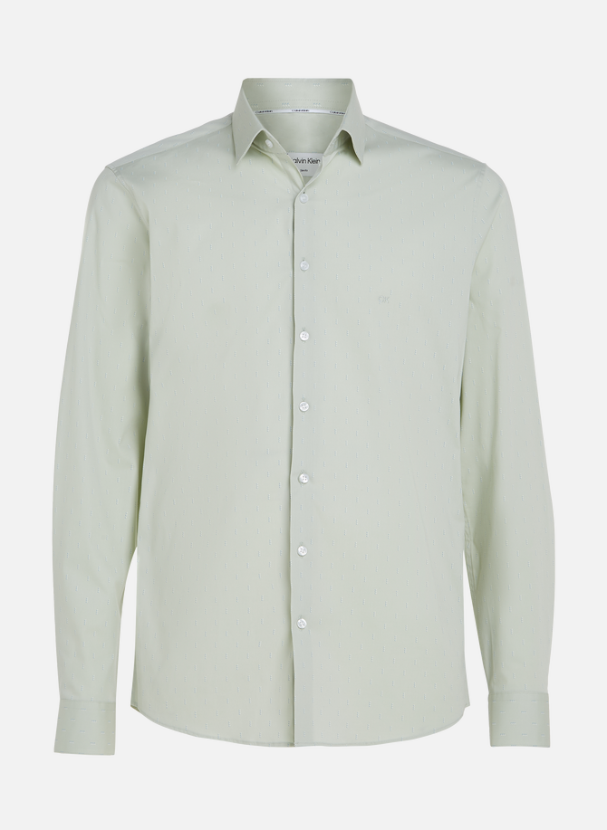 Slim-fit cotton shirt  CALVIN KLEIN