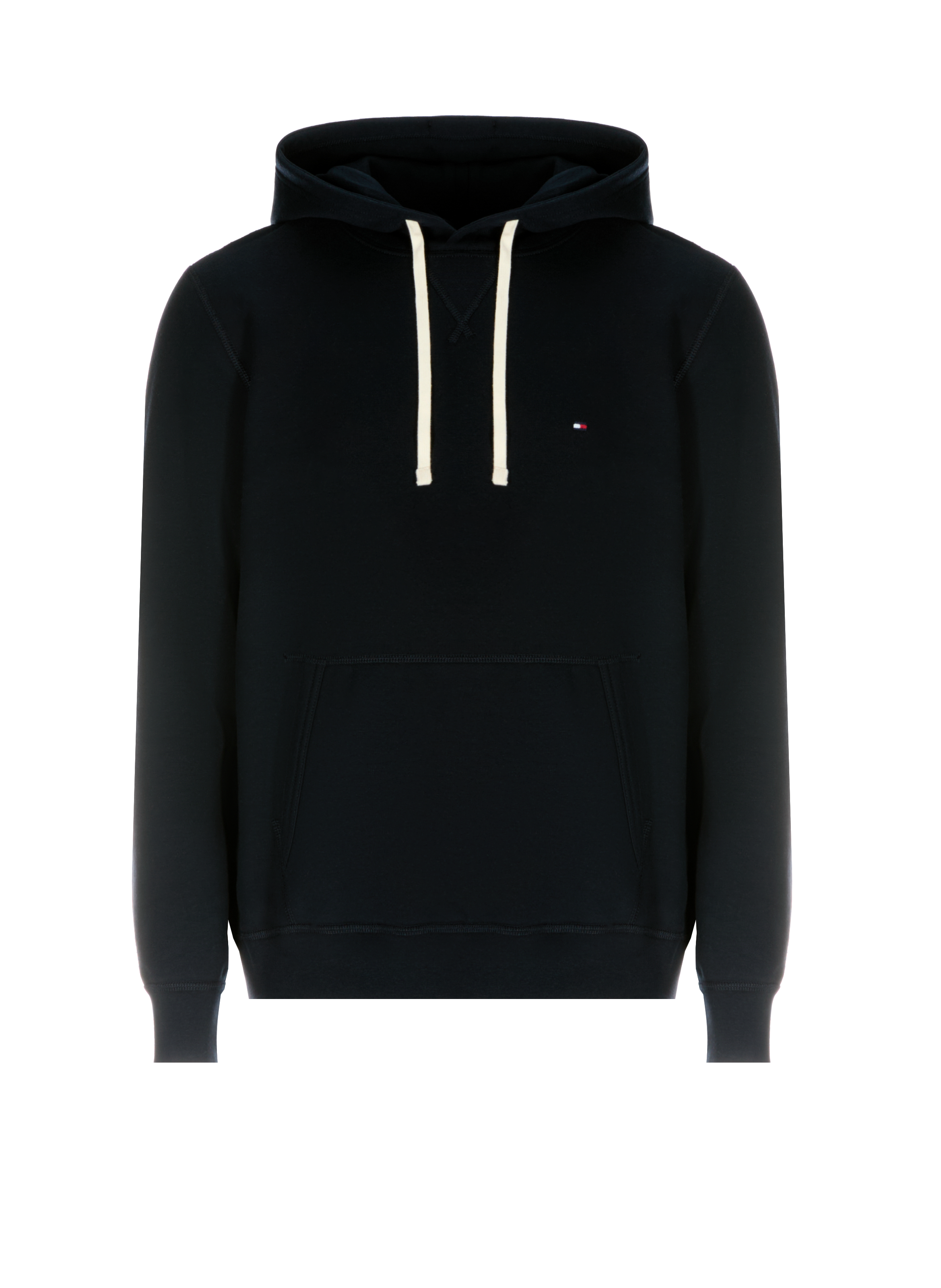 TOMMY HILFIGER Hoodie en coton Bleu