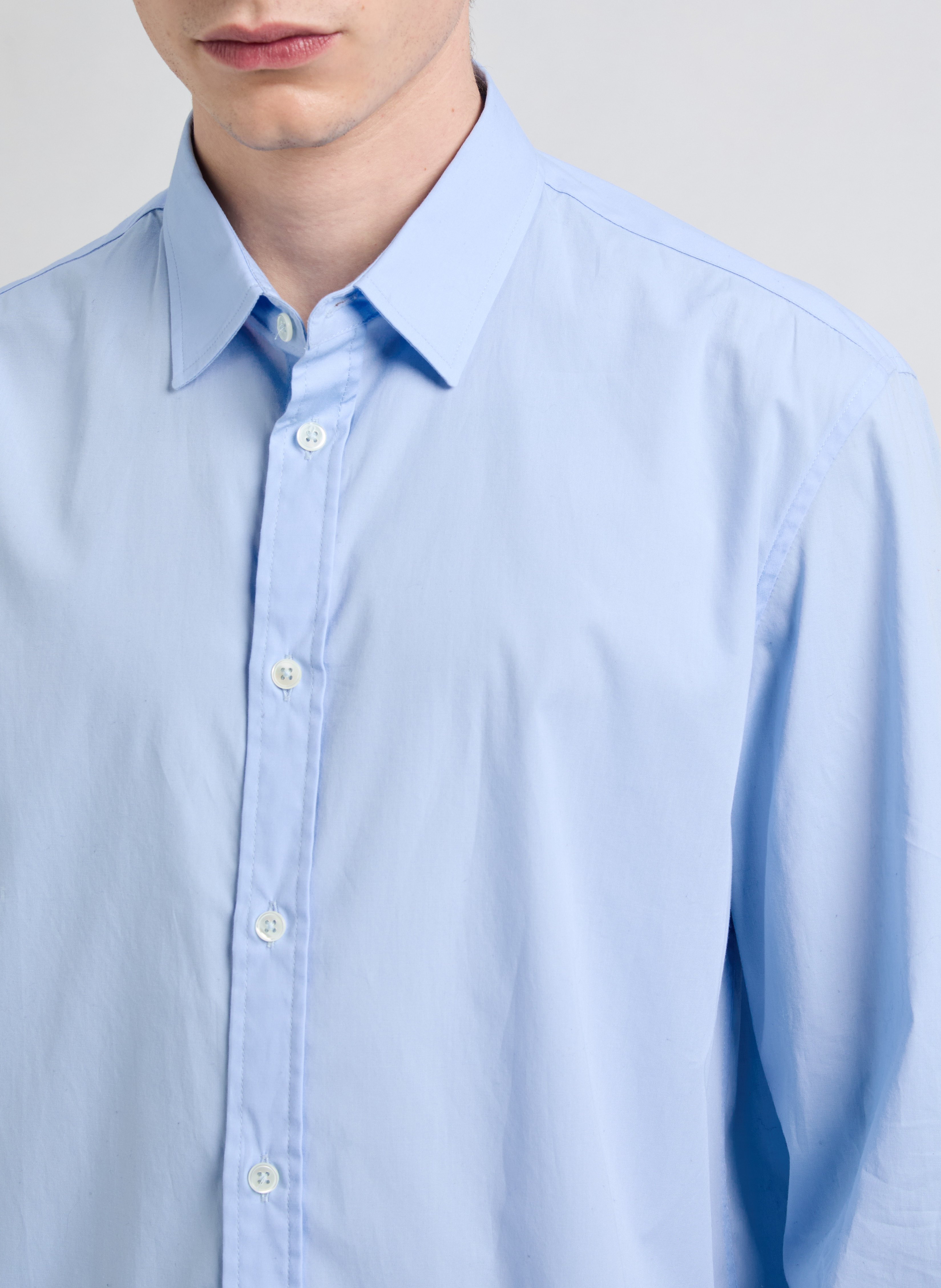  Cotton shirt SAISON 1865 Blue